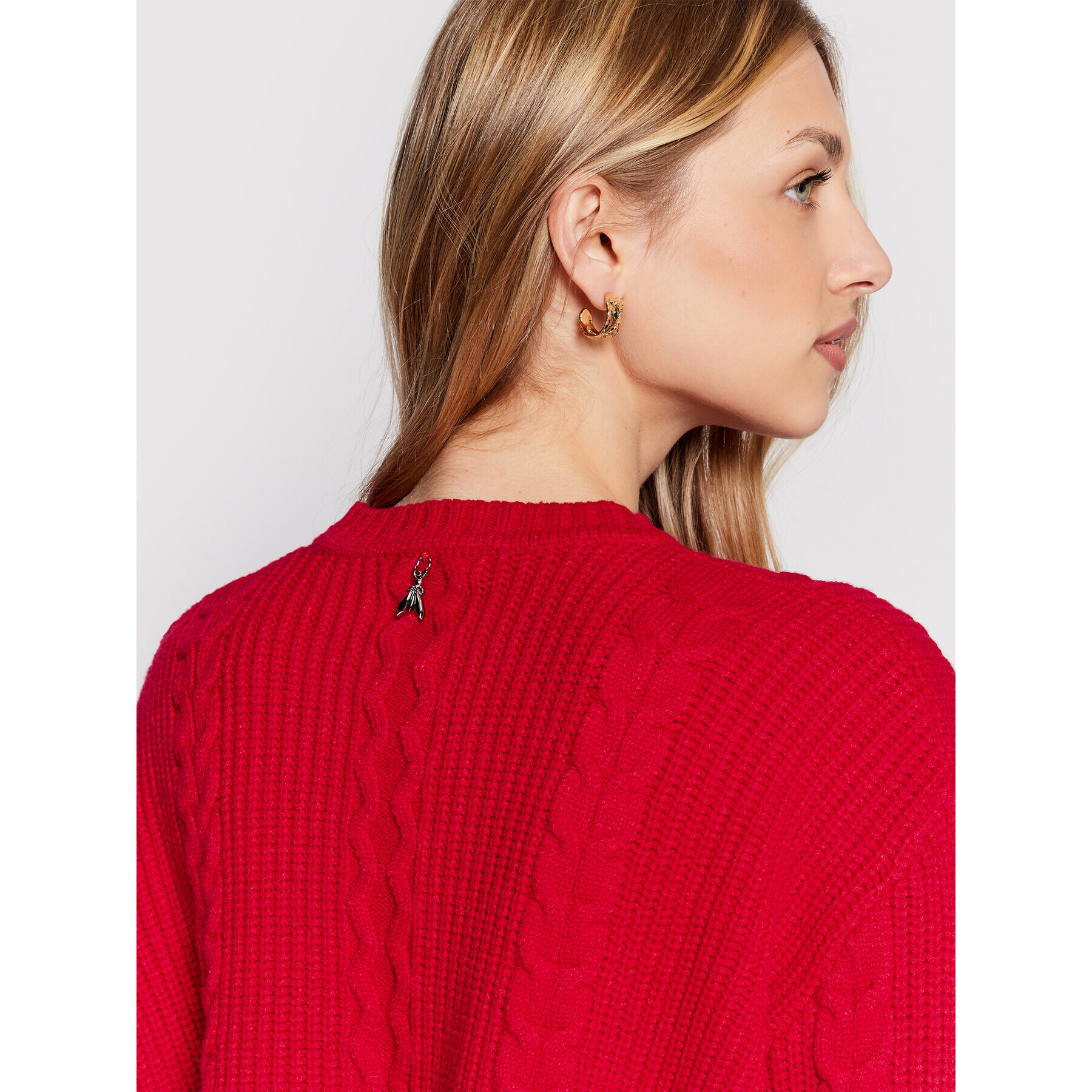 Patrizia Pepe Пуловер 8K0064/K037-R754 Червен Regular Fit - Pepit.bg