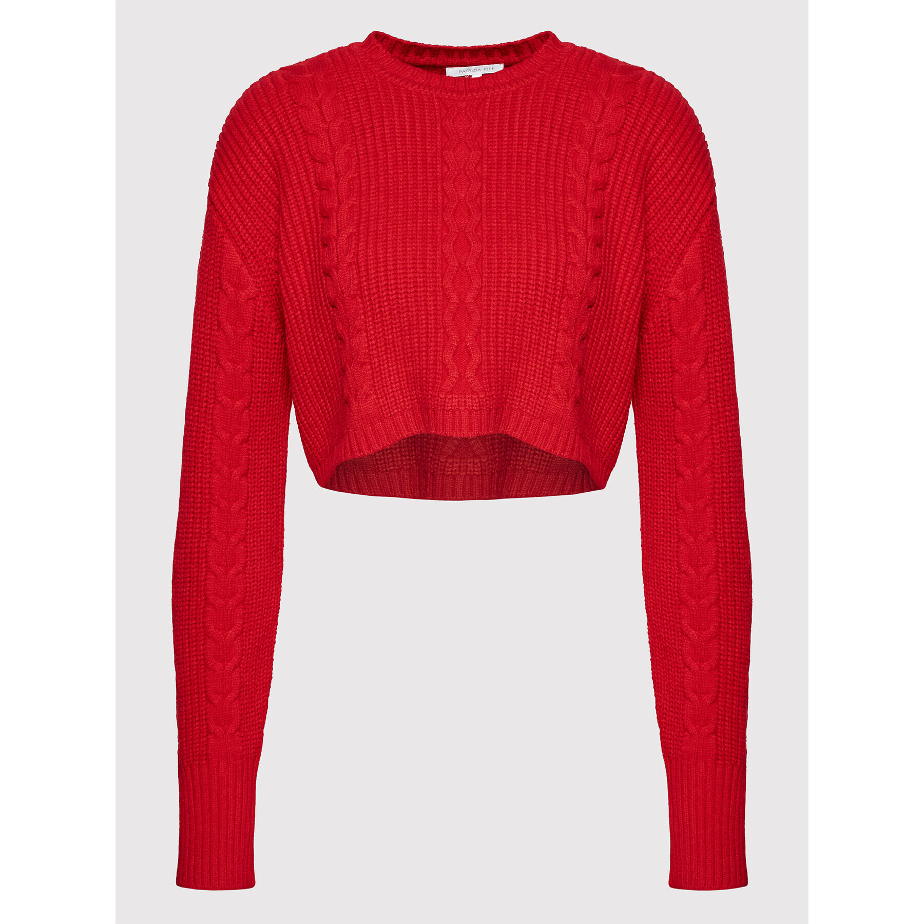Patrizia Pepe Пуловер 8K0064/K037-R754 Червен Regular Fit - Pepit.bg
