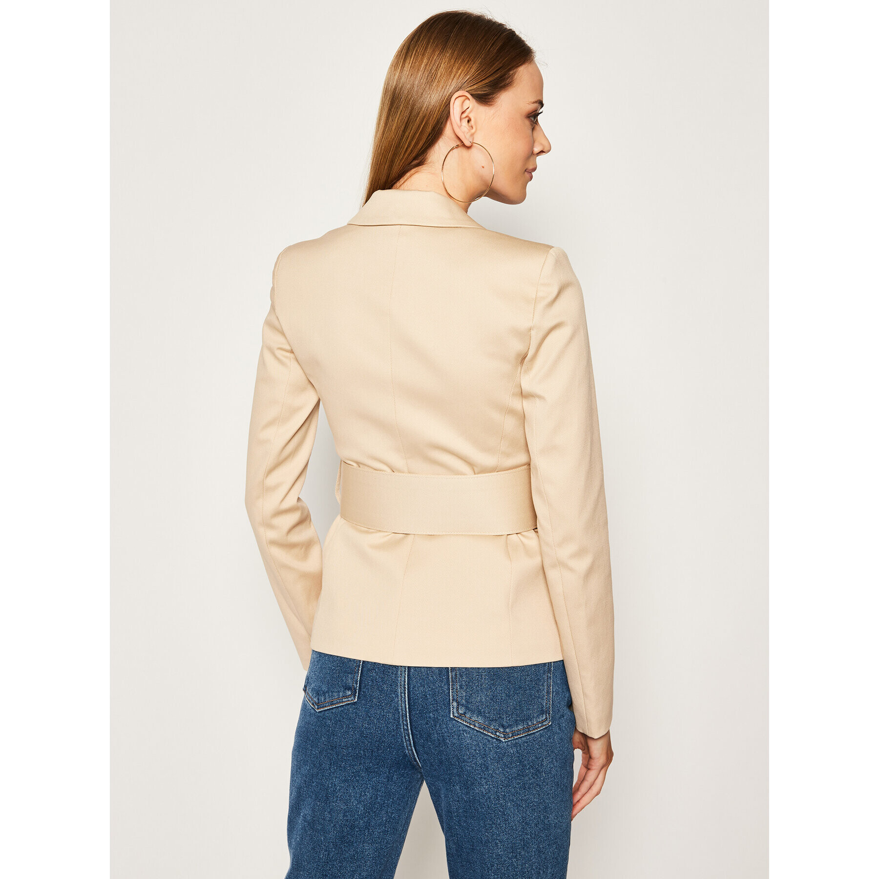 Patrizia Pepe Сако 2S1282/A7C9-B693 Бежов Regular Fit - Pepit.bg