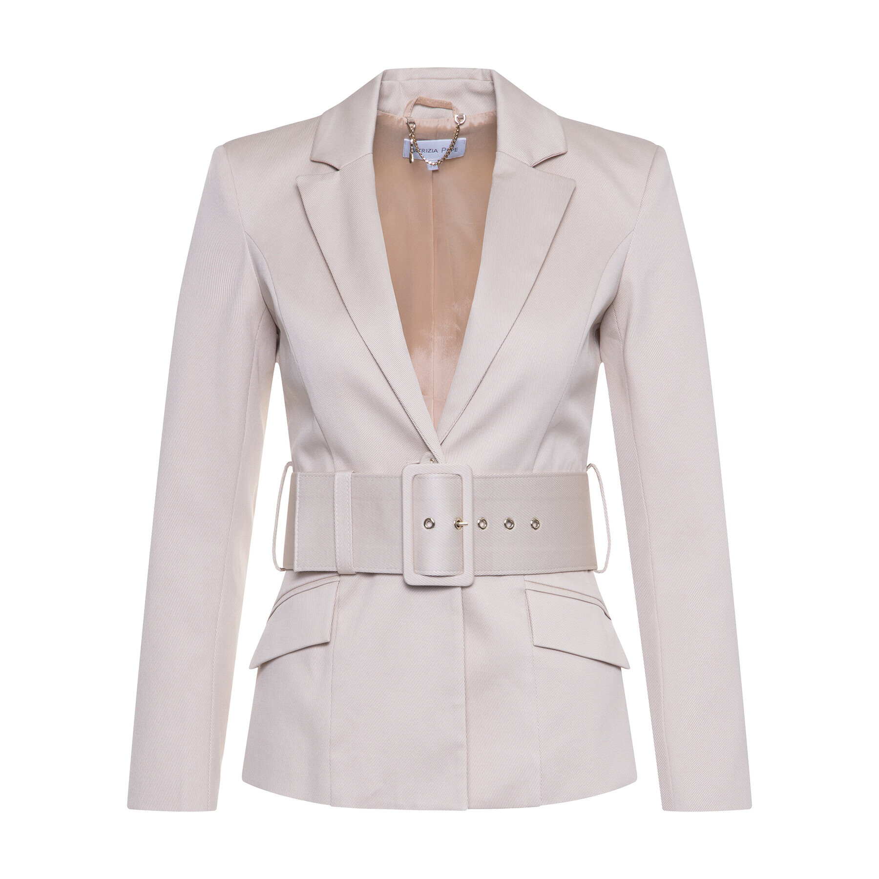 Patrizia Pepe Сако 2S1282/A7C9-B693 Бежов Regular Fit - Pepit.bg