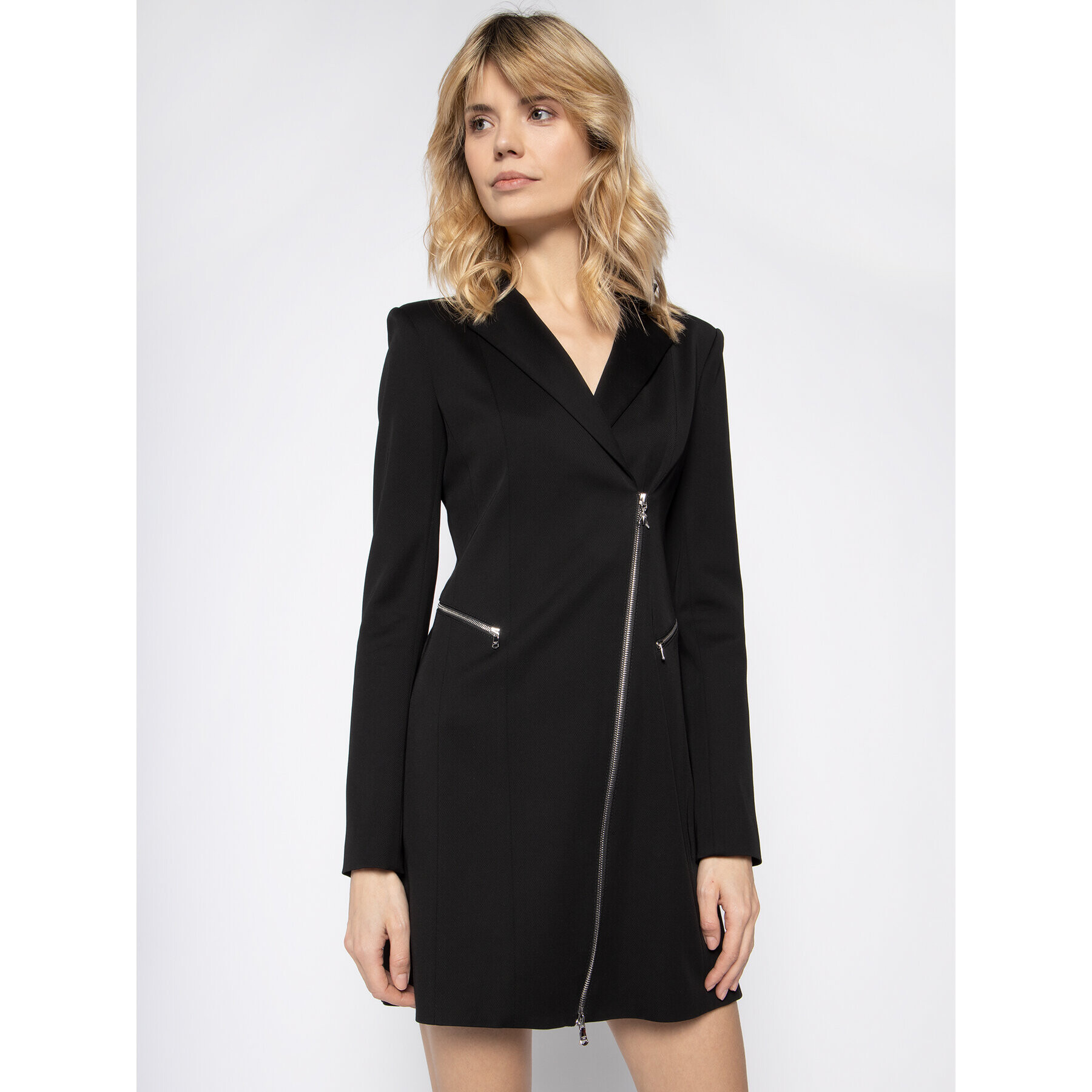 Patrizia Pepe Сако 8S0309/A6F4-K103 Черен Regular Fit - Pepit.bg
