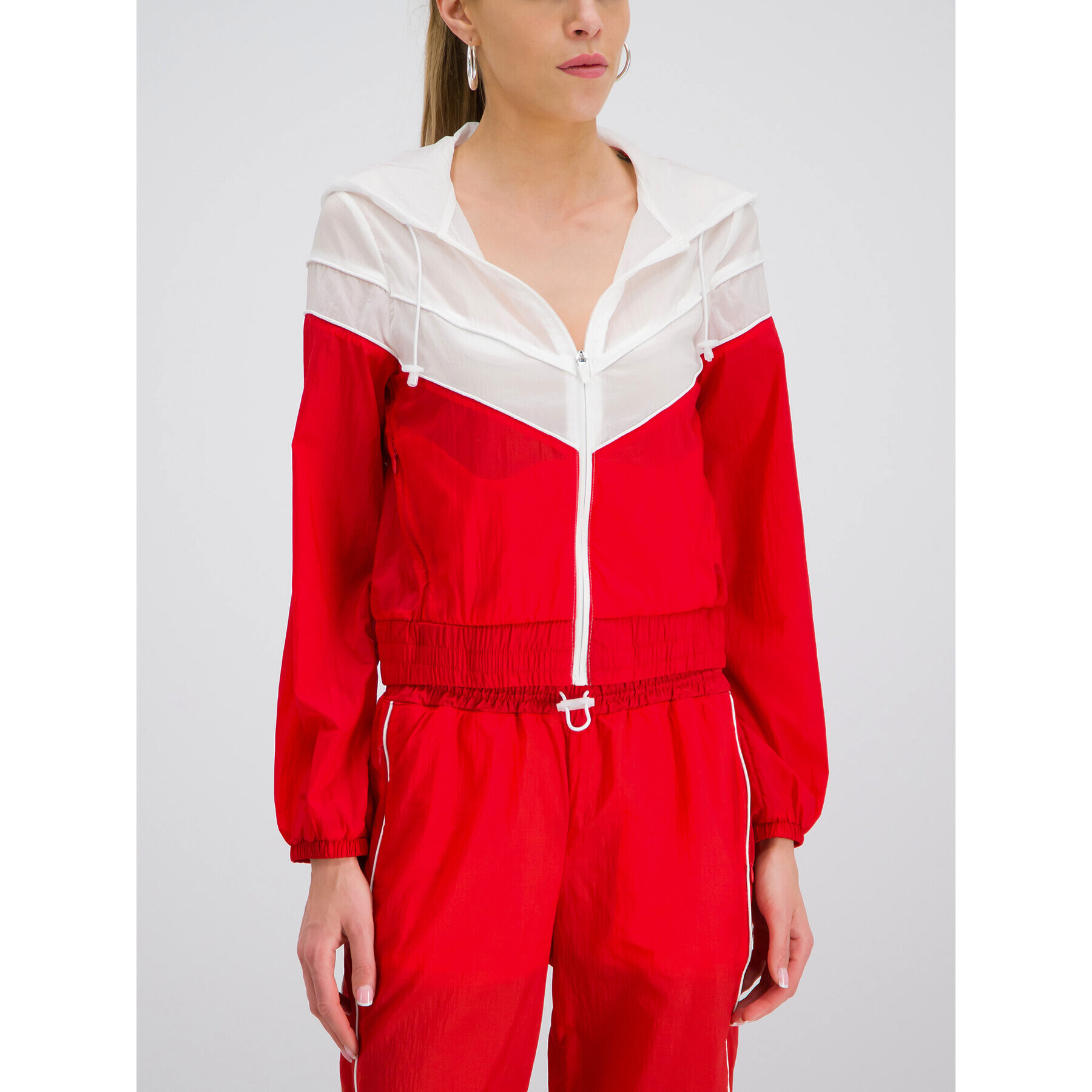 Patrizia Pepe Суитшърт 2M3741/A3MG-J2CA Червен Regular Fit - Pepit.bg