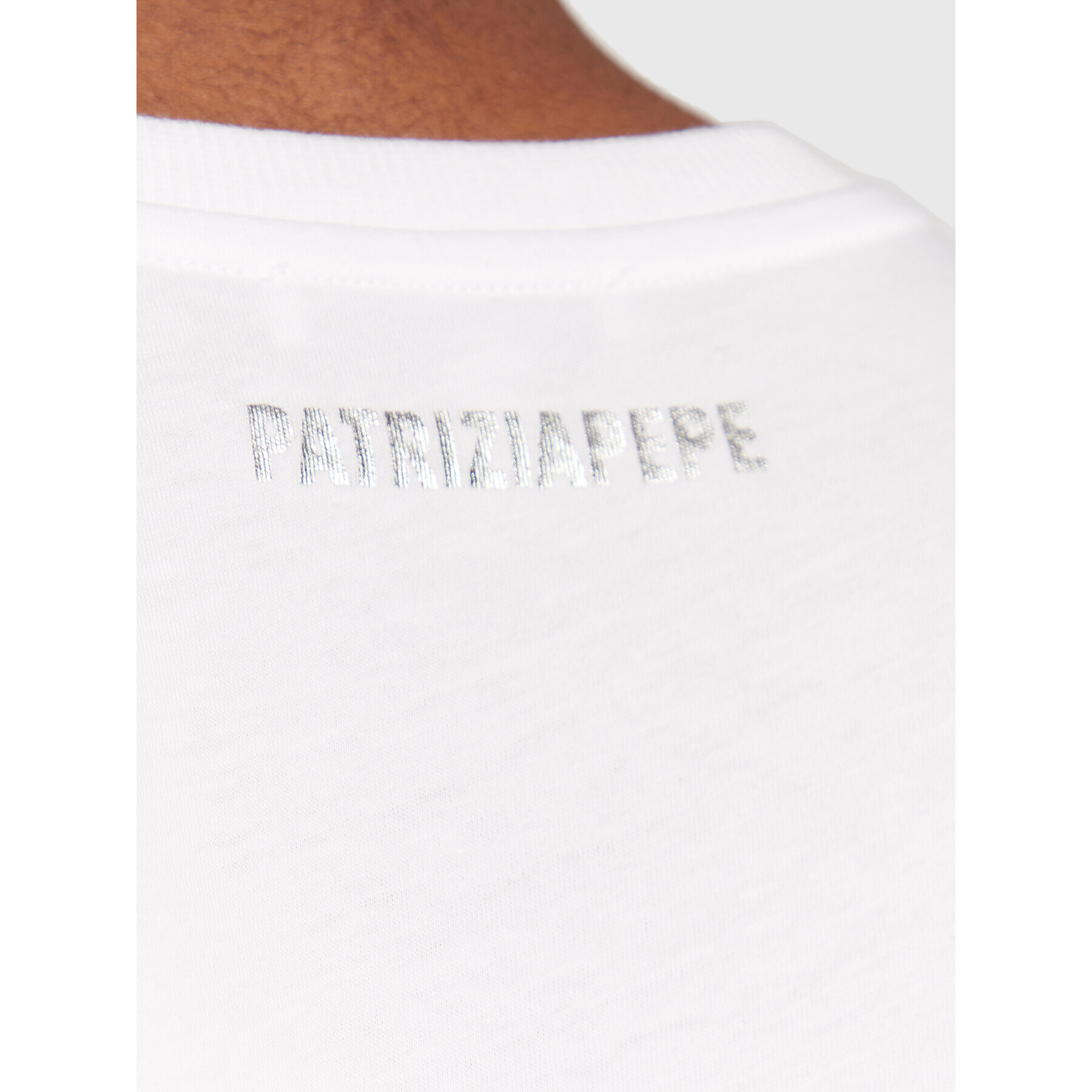 Patrizia Pepe Тишърт 2M4231/J052-W103 Бял Regular Fit - Pepit.bg