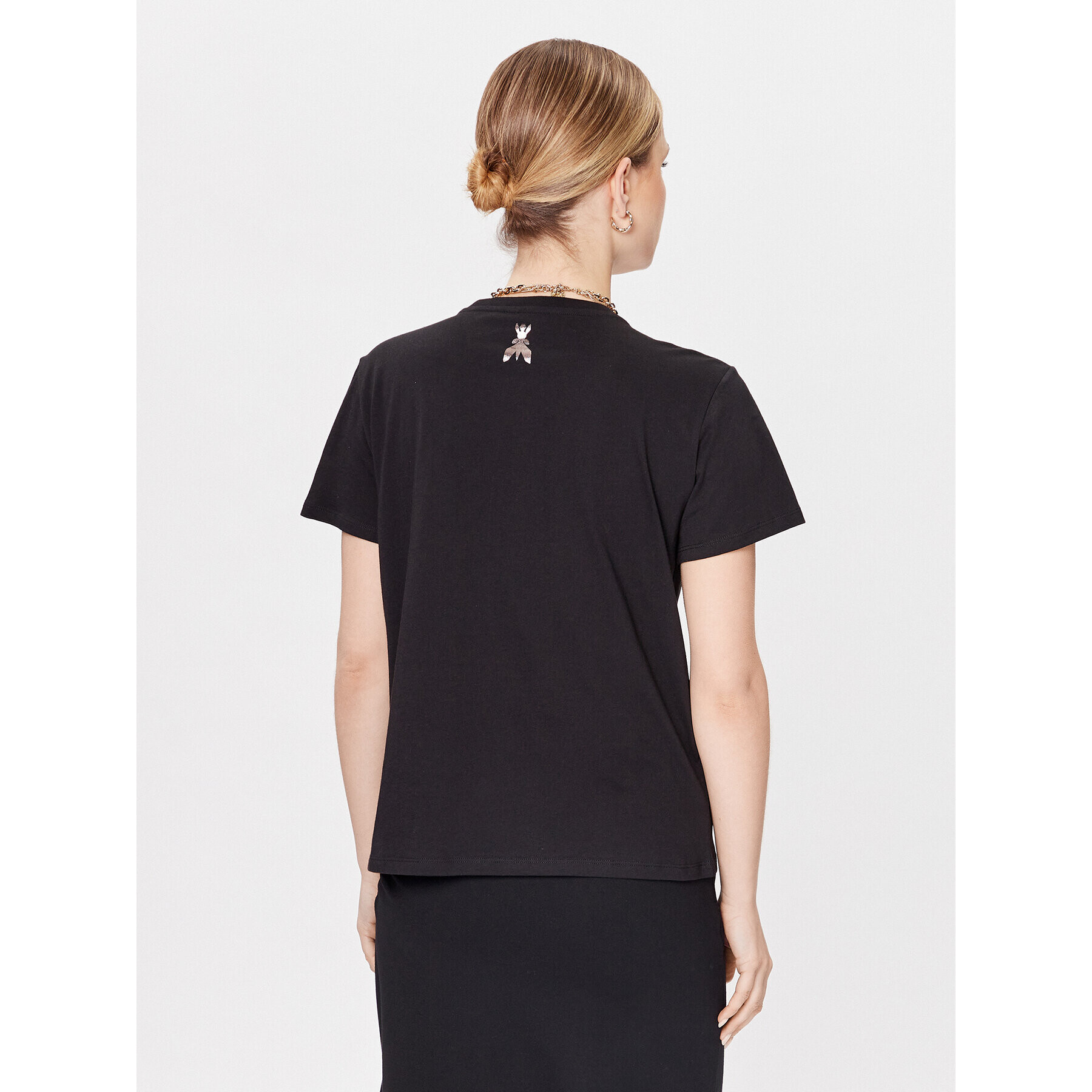 Patrizia Pepe Тишърт 2M4281/J043-K103 Черен Regular Fit - Pepit.bg