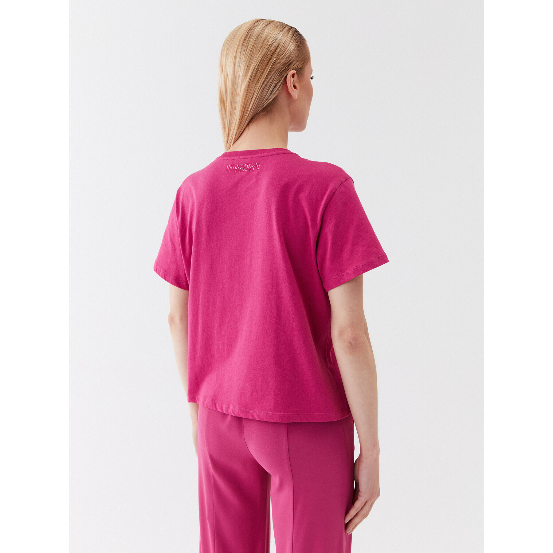 Patrizia Pepe Тишърт 2M4282/J035-M447 Розов Regular Fit - Pepit.bg