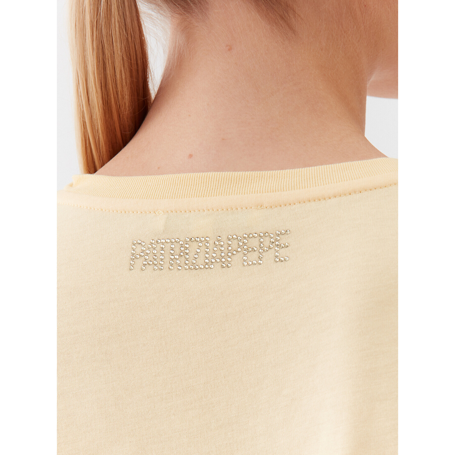 Patrizia Pepe Тишърт 2M4282/J035-Y433 Жълт Relaxed Fit - Pepit.bg
