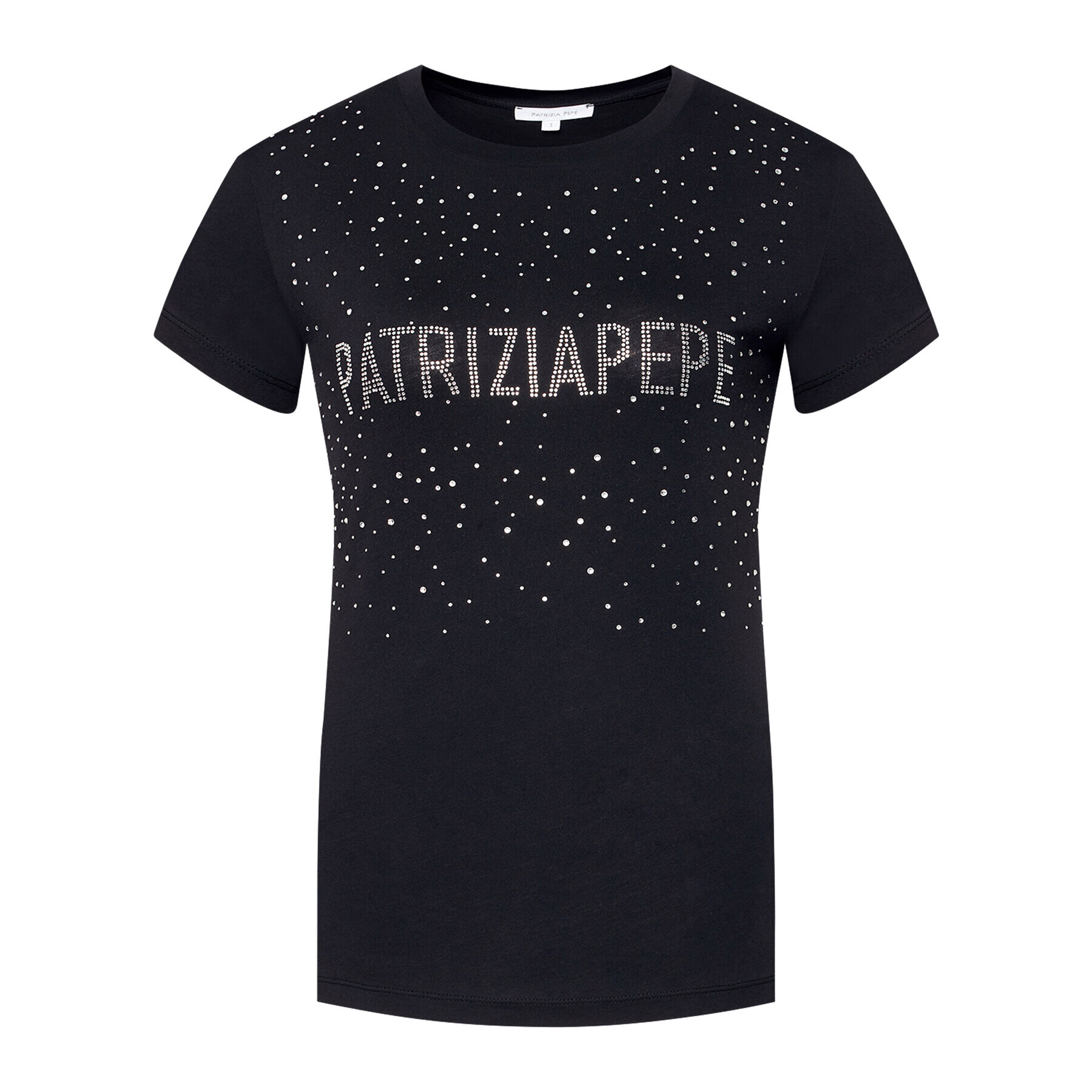 Patrizia Pepe Тишърт 8M1190/A4V5-K103 Черен Regular Fit - Pepit.bg