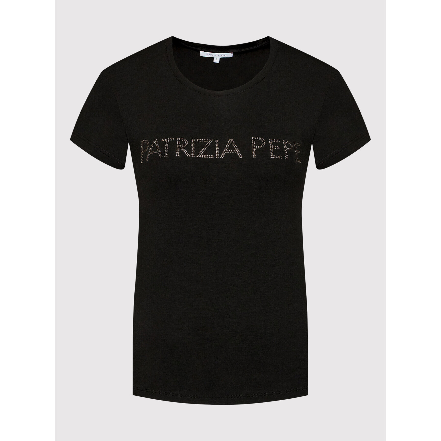 Patrizia Pepe Тишърт 8M1419/J013-K103 Черен Regular Fit - Pepit.bg