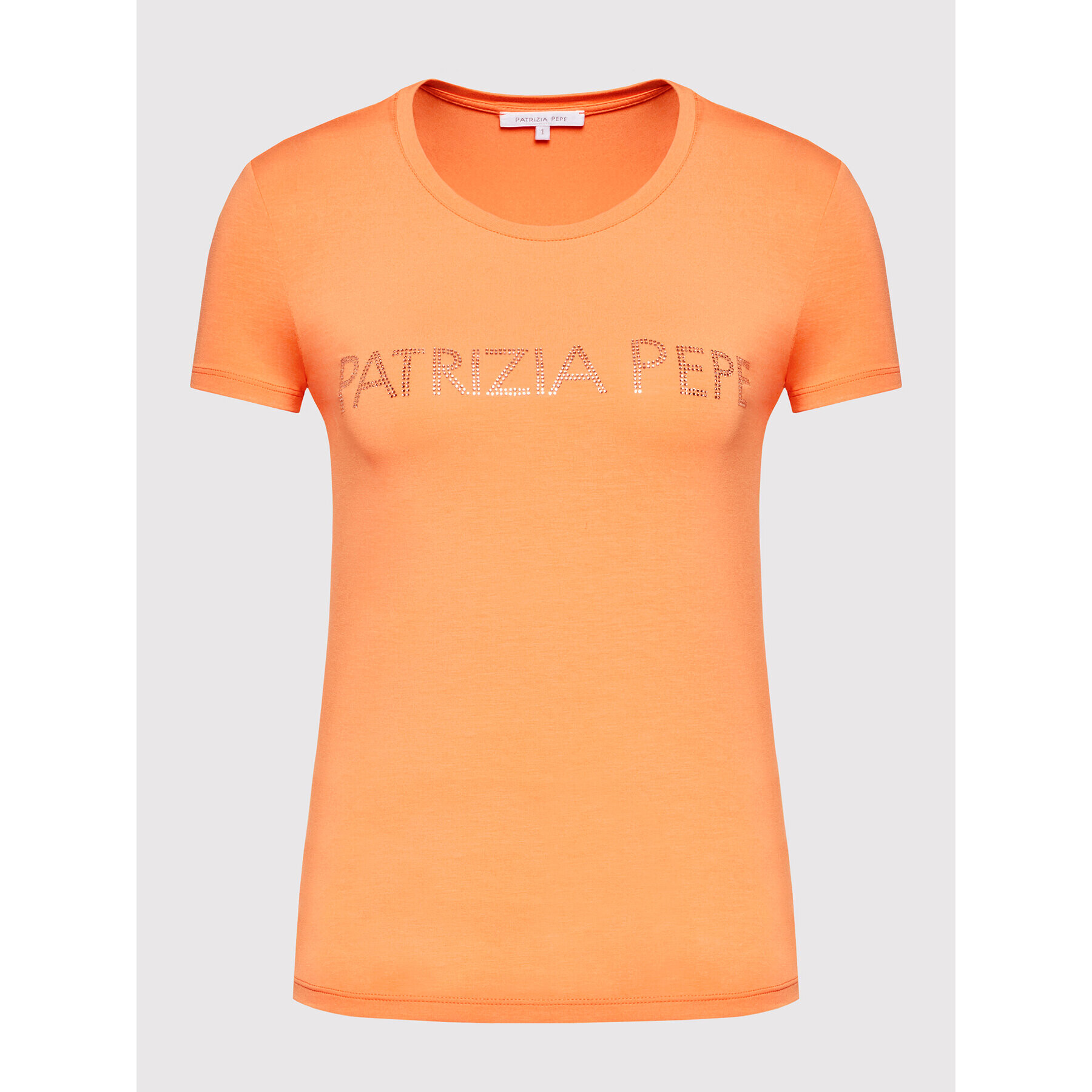 Patrizia Pepe Тишърт 8M1419/J013-R744 Оранжев Regular Fit - Pepit.bg