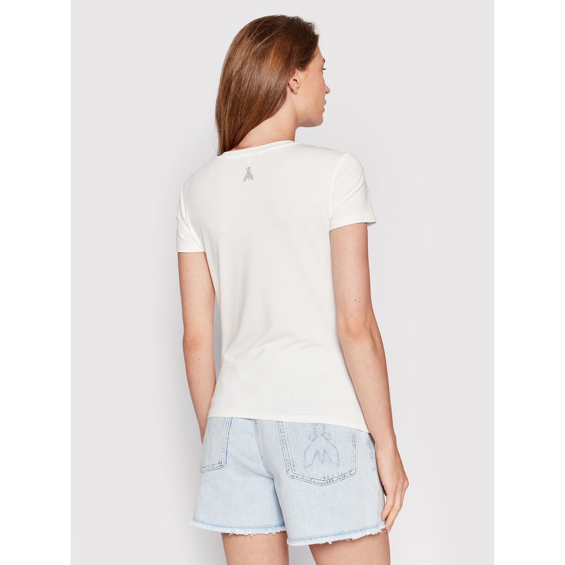 Patrizia Pepe Тишърт 8M1419/J013-W331 Бял Regular Fit - Pepit.bg