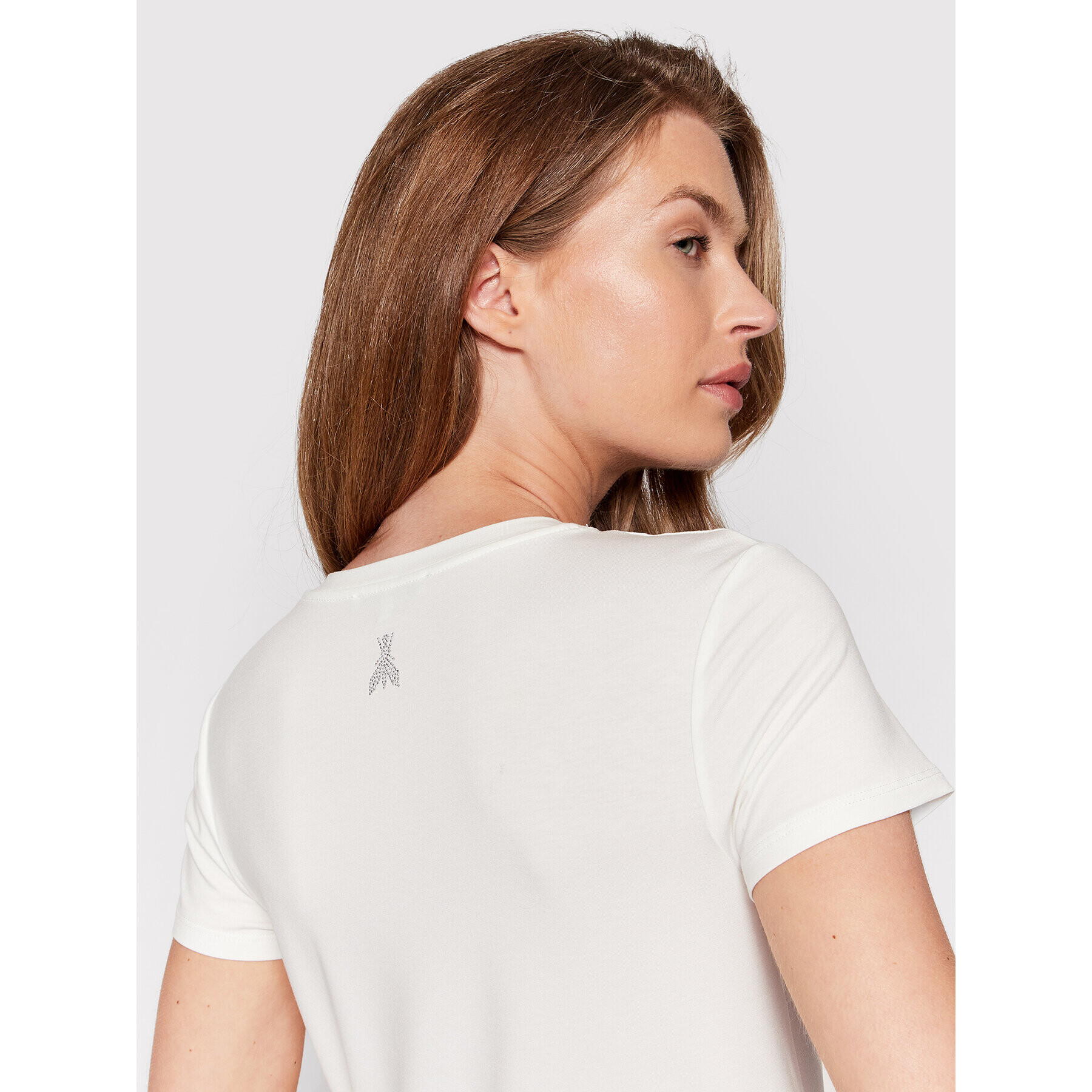 Patrizia Pepe Тишърт 8M1419/J013-W331 Бял Regular Fit - Pepit.bg