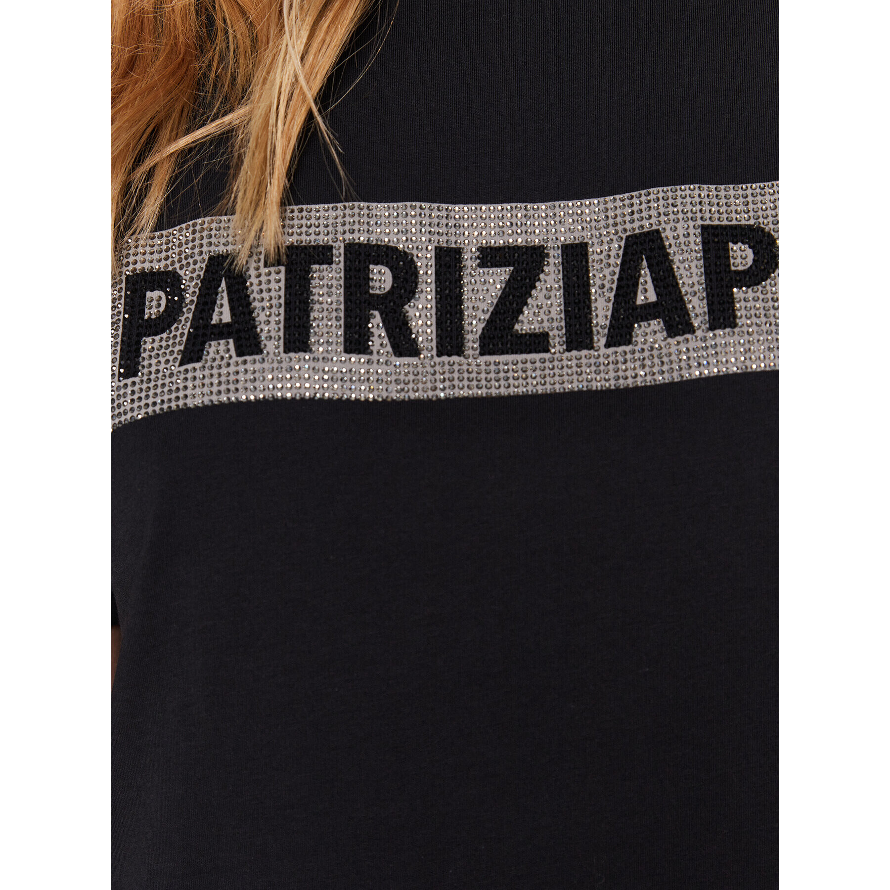 Patrizia Pepe Тишърт 8M1460/J074-K103 Черен Regular Fit - Pepit.bg