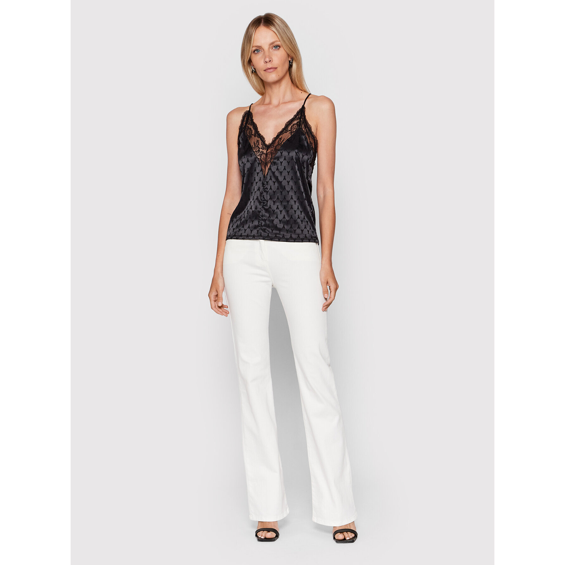 Patrizia Pepe топ 1I0089/A01C-K103 Черен Regular Fit - Pepit.bg