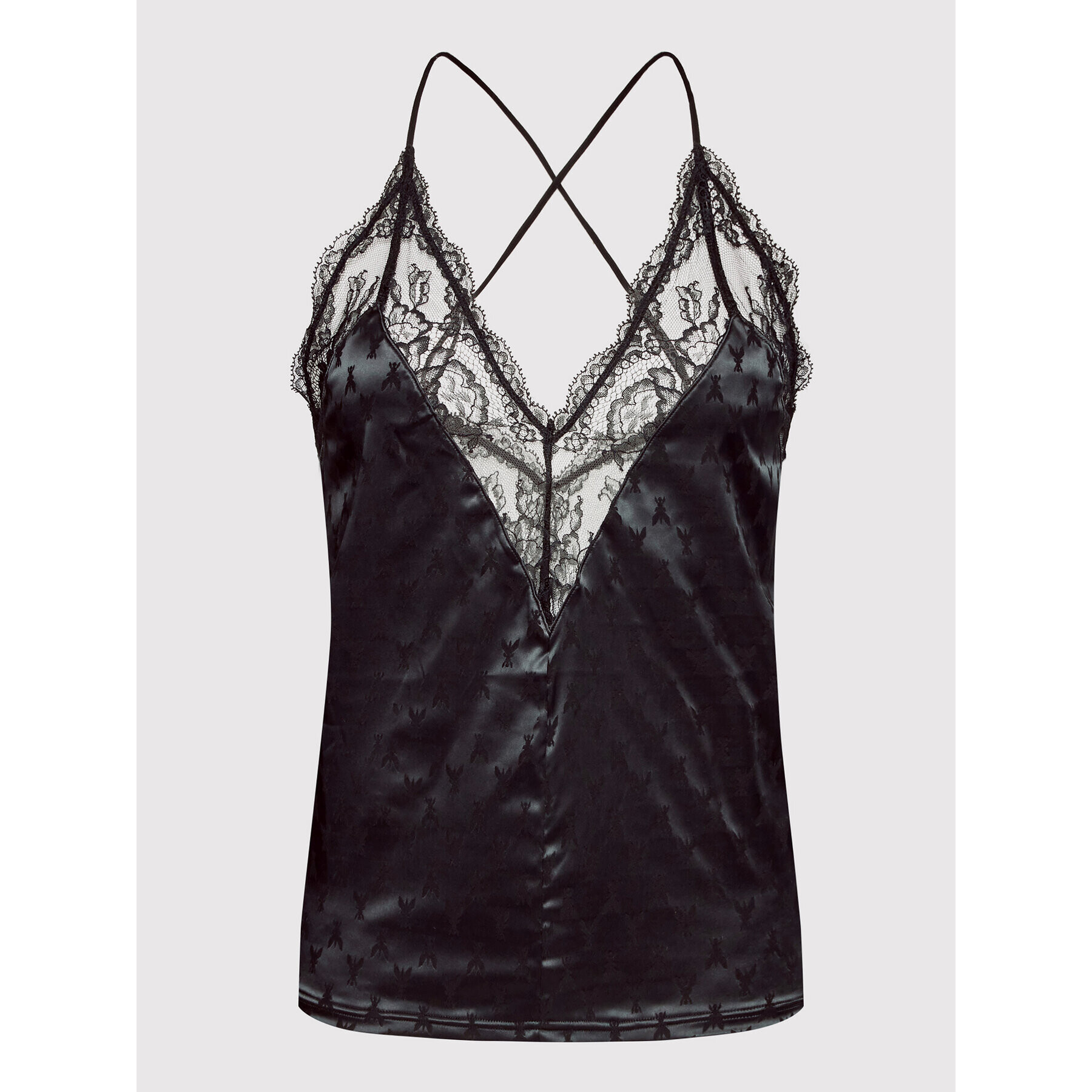 Patrizia Pepe топ 1I0089/A01C-K103 Черен Regular Fit - Pepit.bg