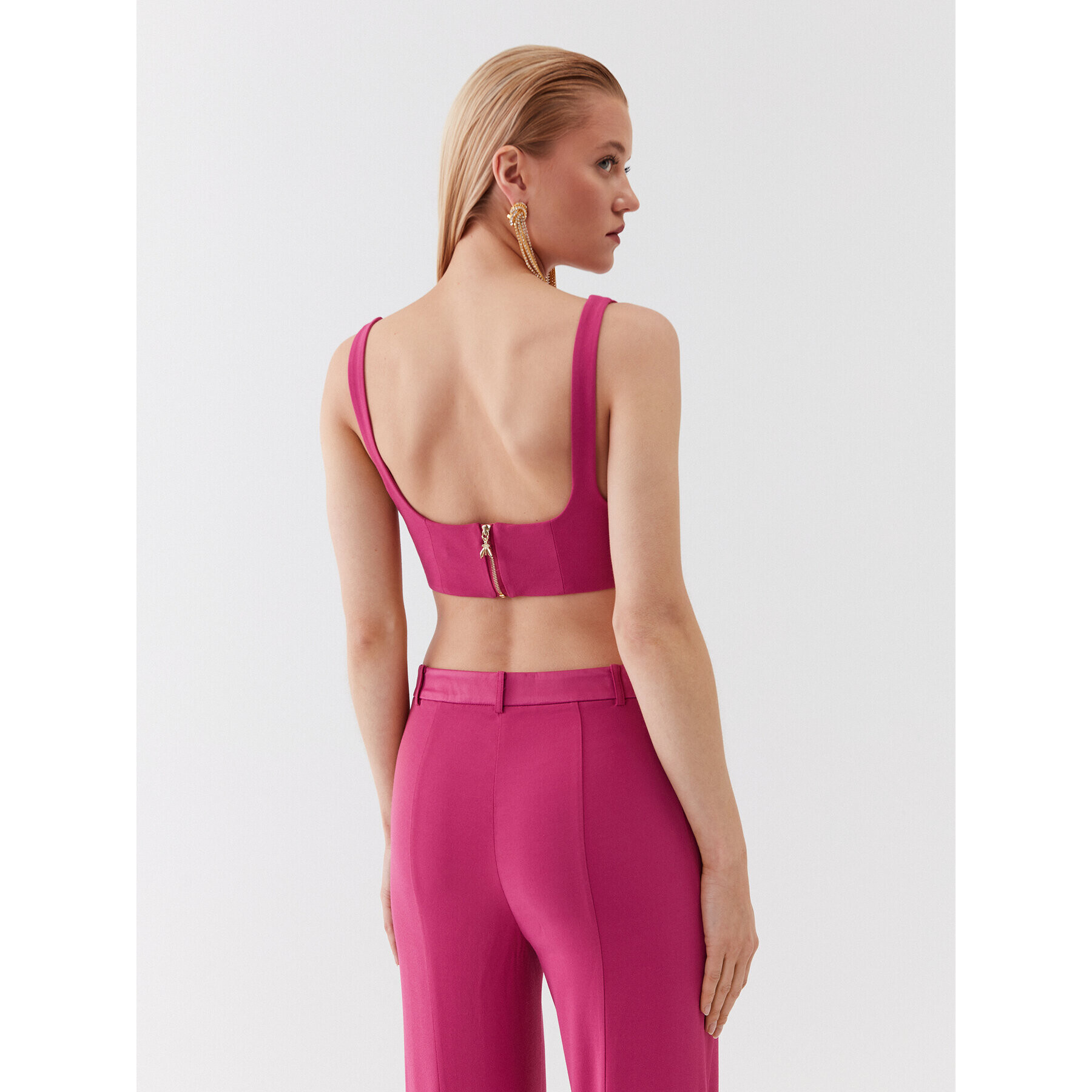 Patrizia Pepe топ 2C1454/A236-M447 Розов Slim Fit - Pepit.bg
