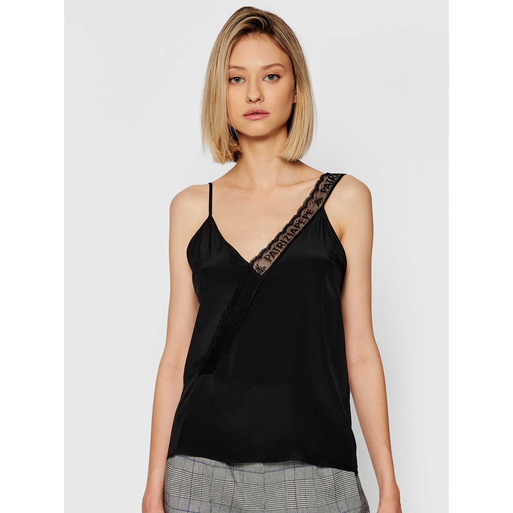 Patrizia Pepe топ 8C0478/AV35-K103 Черен Regular Fit - Pepit.bg
