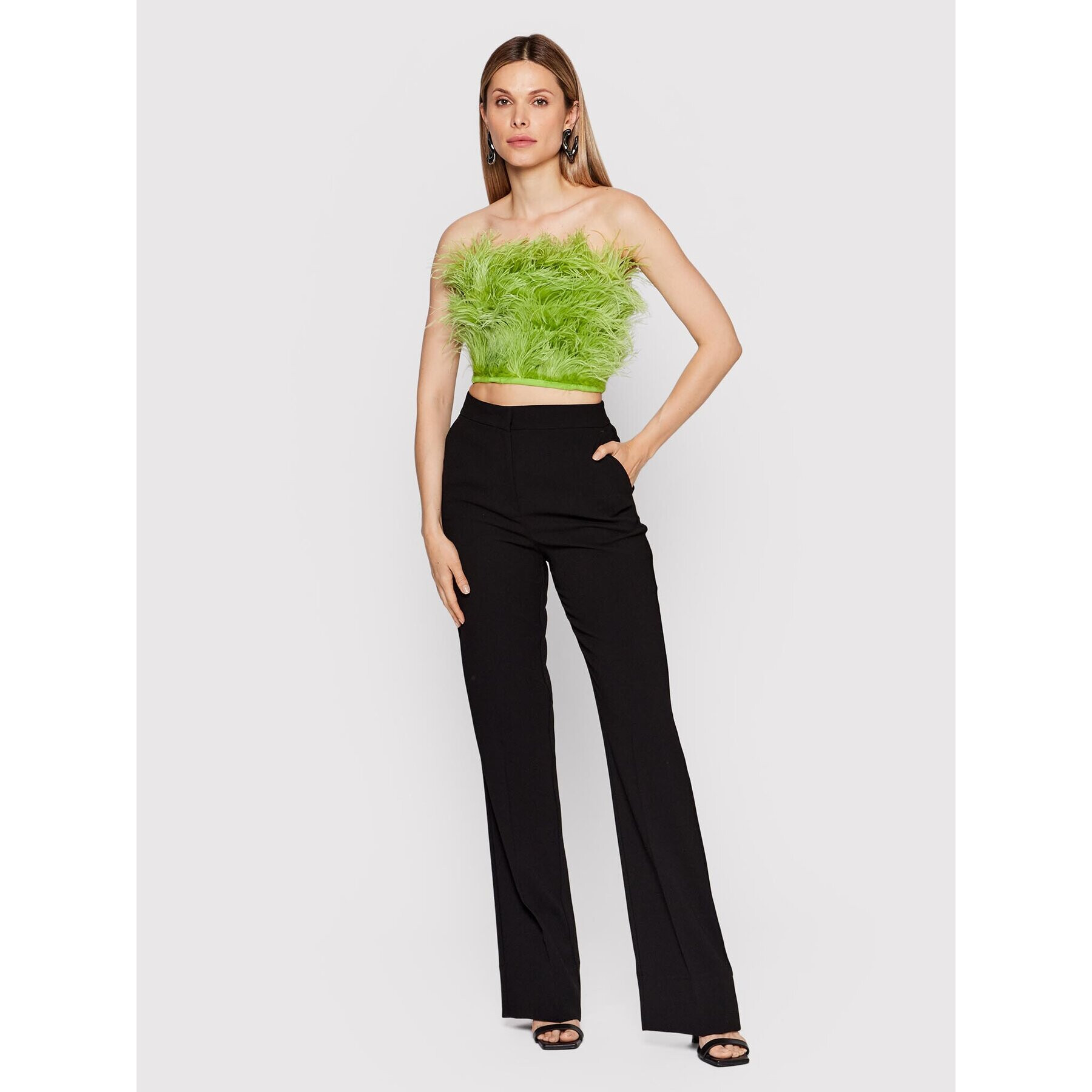 Patrizia Pepe топ 8C0544/A102-G532 Зелен Slim Fit - Pepit.bg
