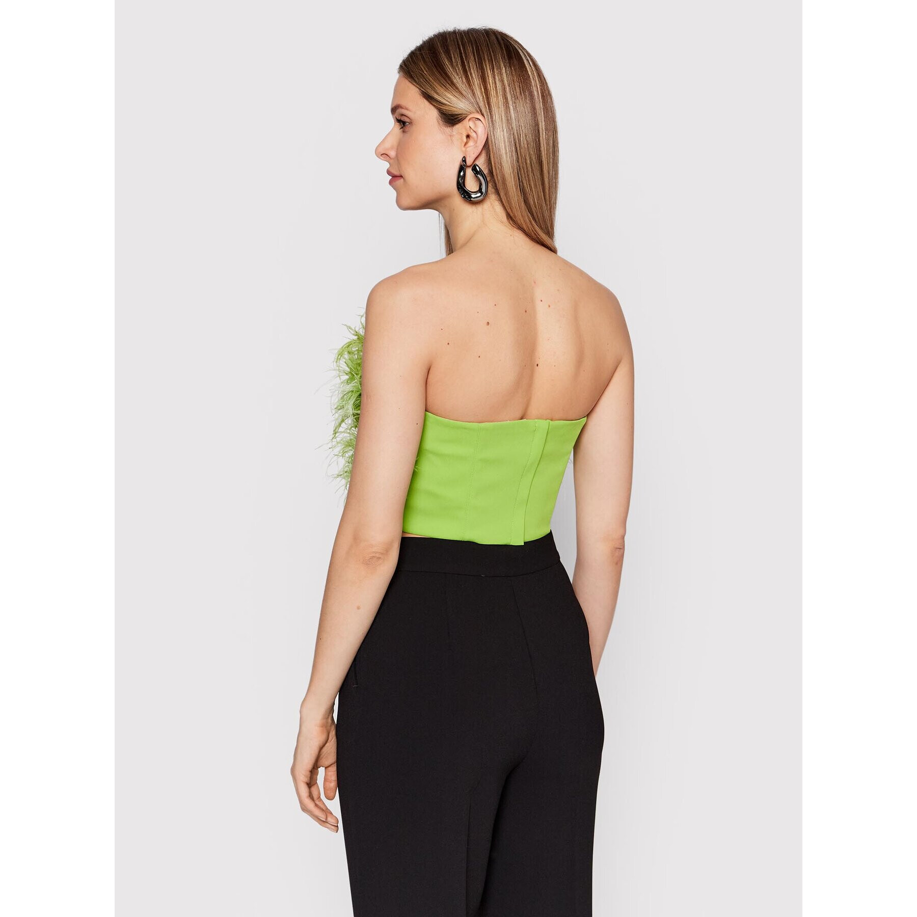 Patrizia Pepe топ 8C0544/A102-G532 Зелен Slim Fit - Pepit.bg