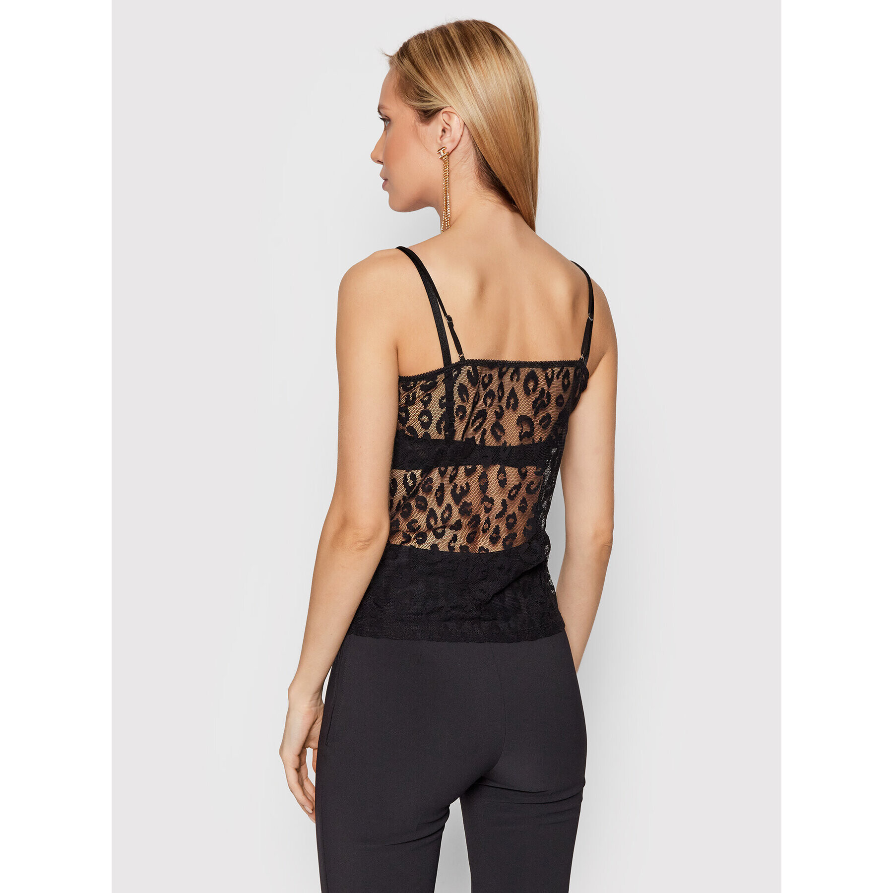 Patrizia Pepe топ 8I0127/A002-K103 Черен Regular Fit - Pepit.bg