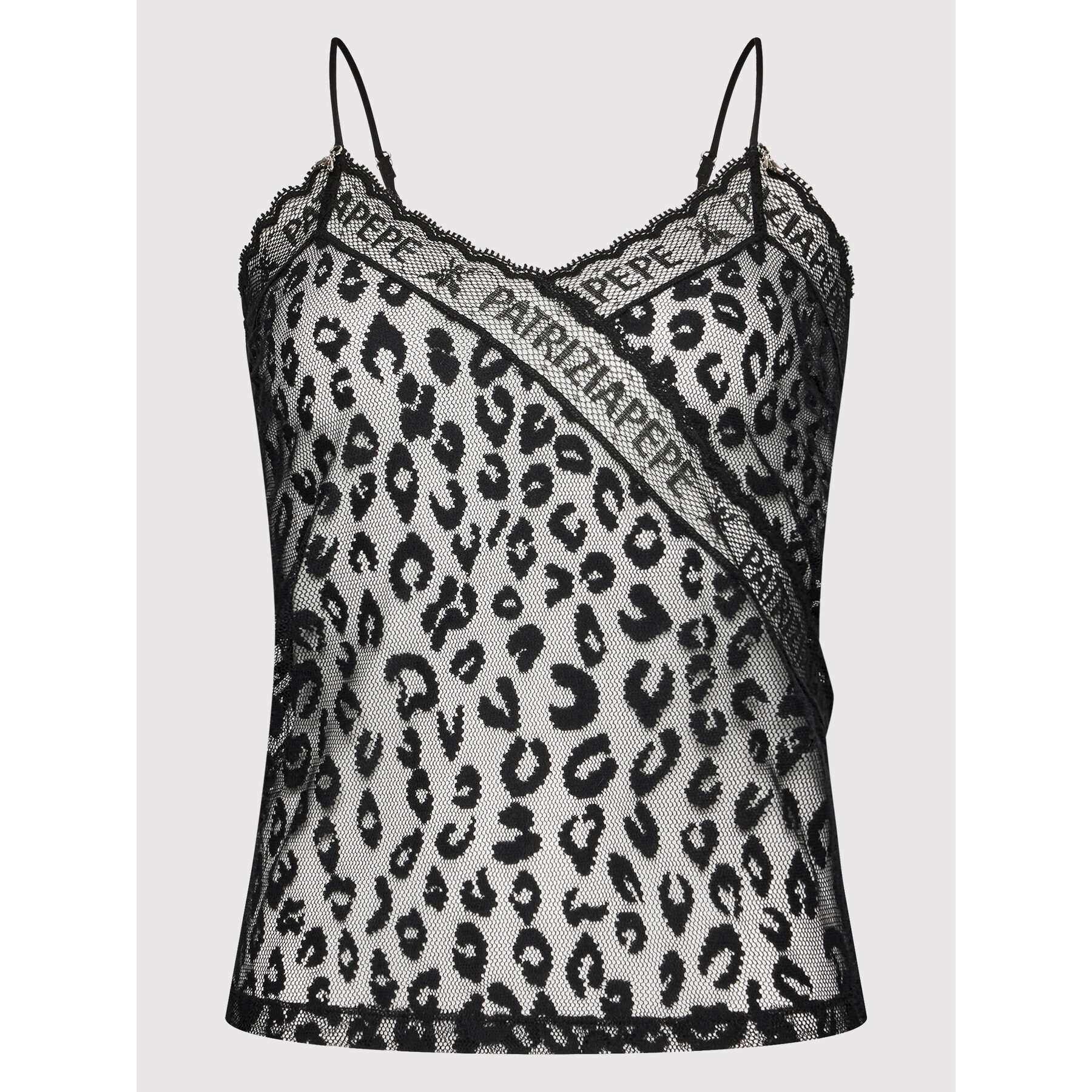 Patrizia Pepe топ 8I0127/A002-K103 Черен Regular Fit - Pepit.bg