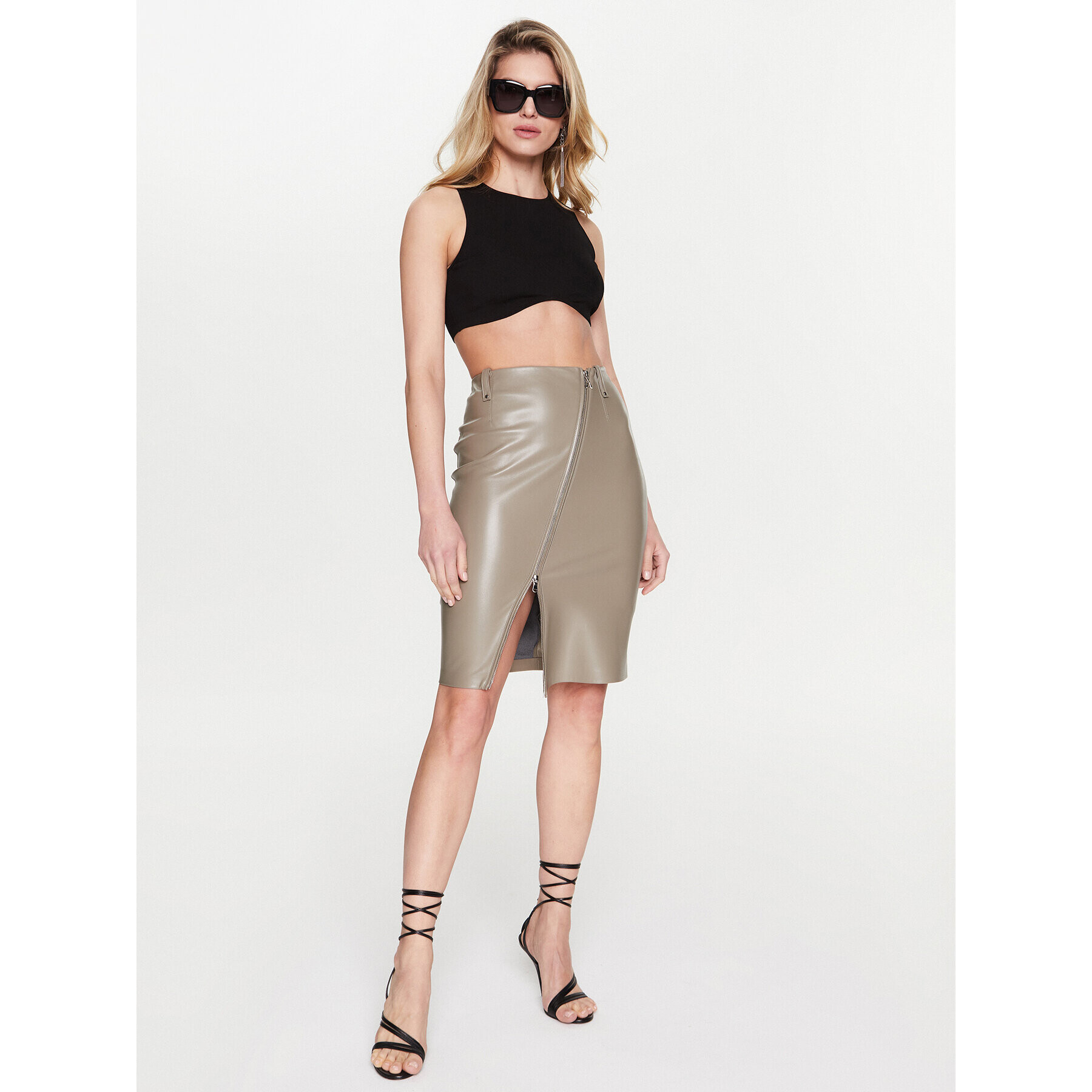 Patrizia Pepe топ 8K0110/K082-K103 Черен Slim Fit - Pepit.bg