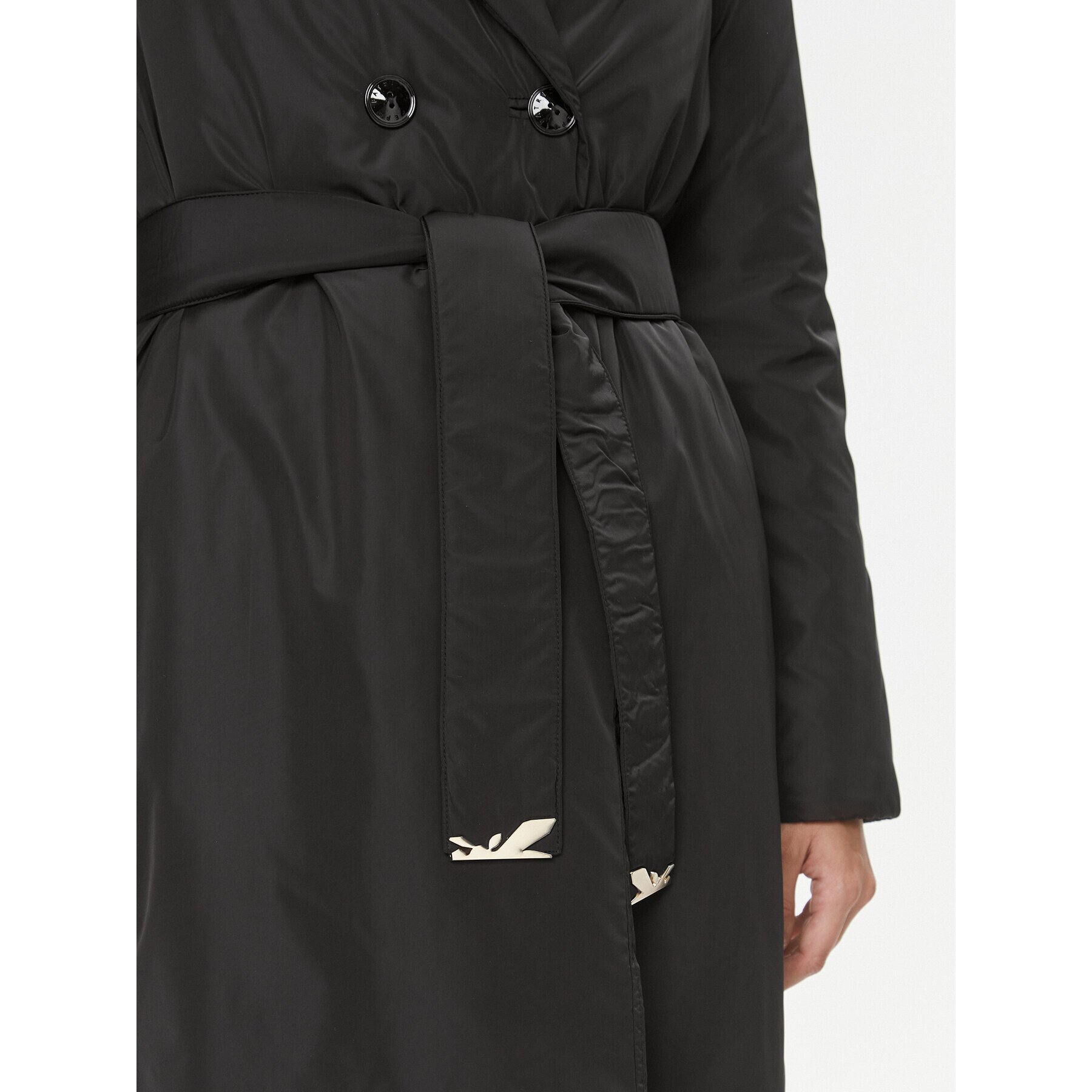 Patrizia Pepe Зимно яке 2O0124/A358-K103 Черен Regular Fit - Pepit.bg