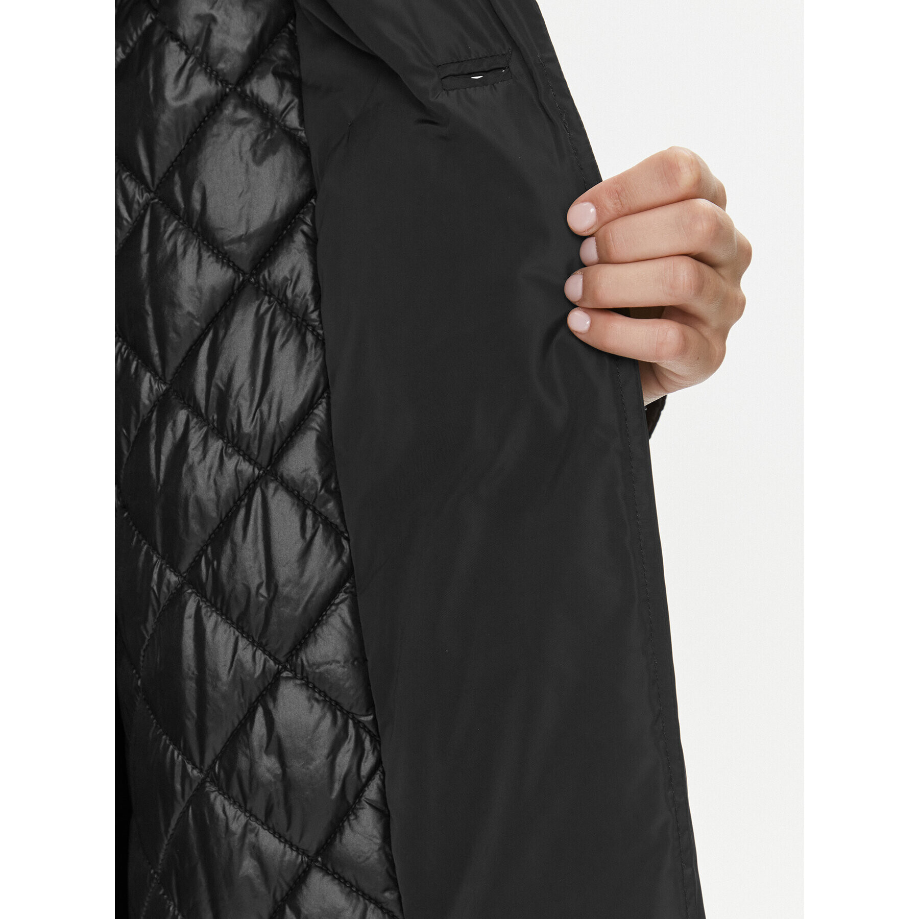 Patrizia Pepe Зимно яке 2O0124/A358-K103 Черен Regular Fit - Pepit.bg