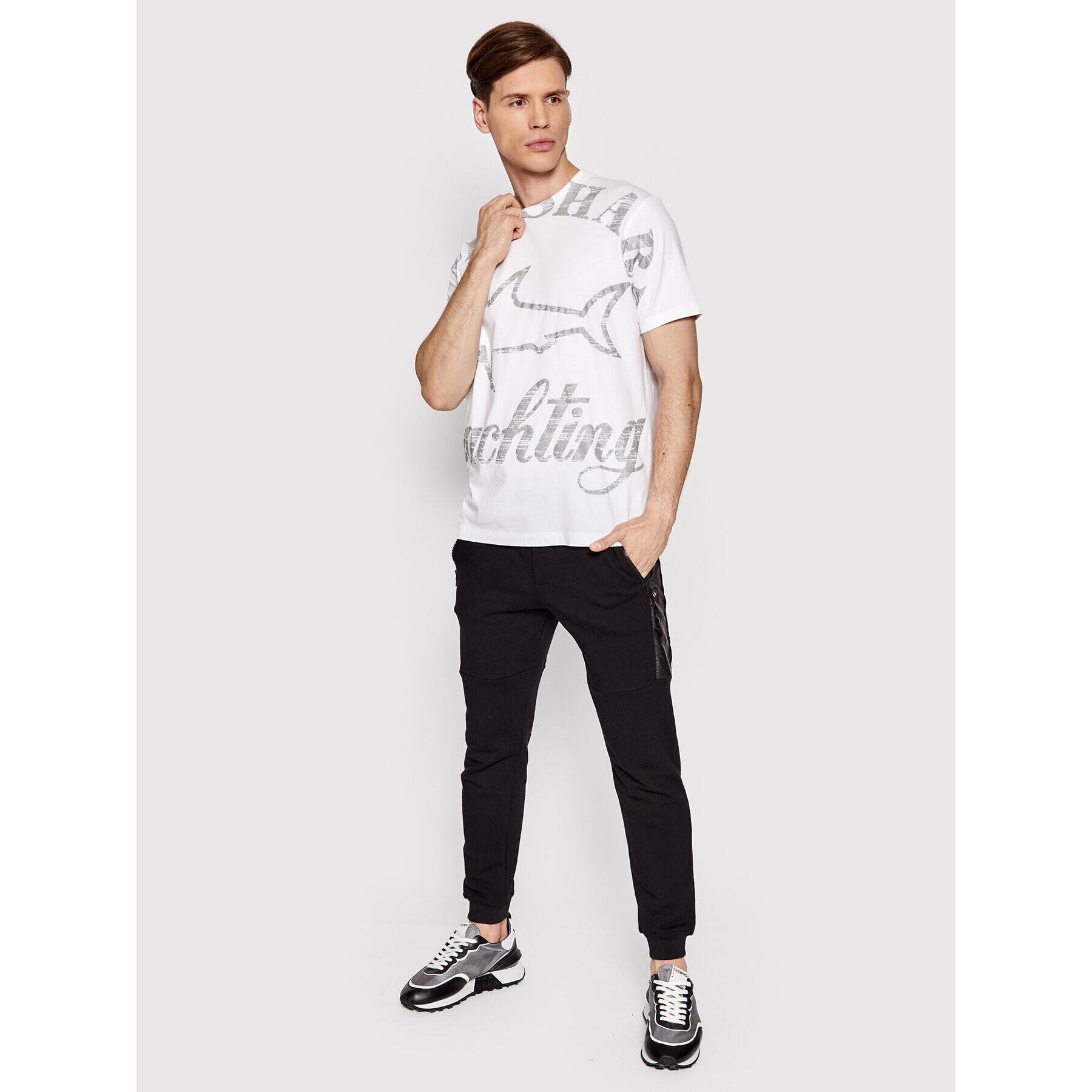 Paul&Shark Долнище анцуг 22411910 Черен Regular Fit - Pepit.bg