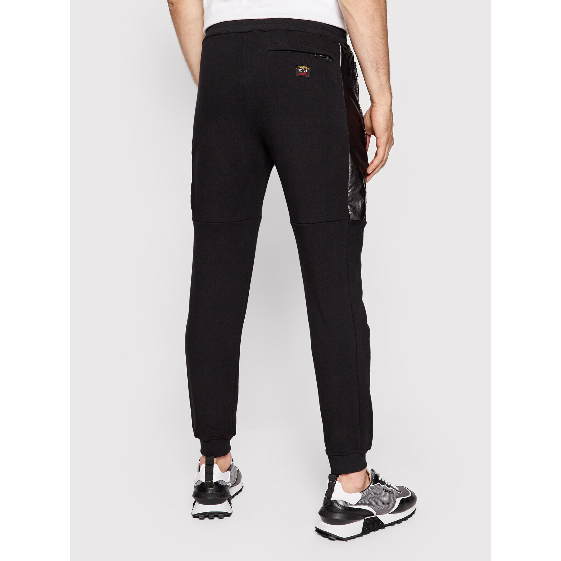 Paul&Shark Долнище анцуг 22411910 Черен Regular Fit - Pepit.bg