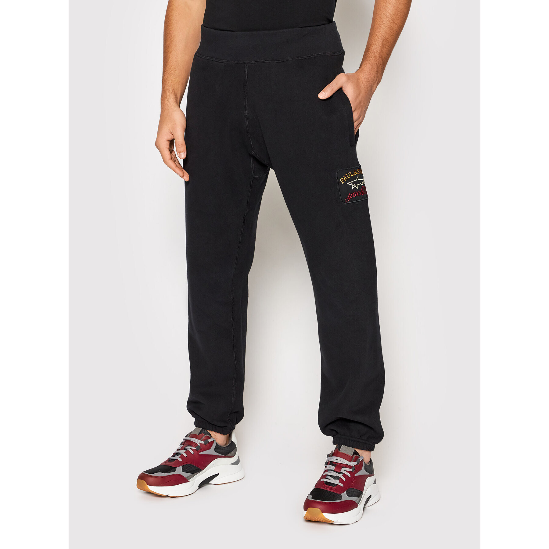 Paul&Shark Долнище анцуг 11311991 Черен Regular Fit - Pepit.bg