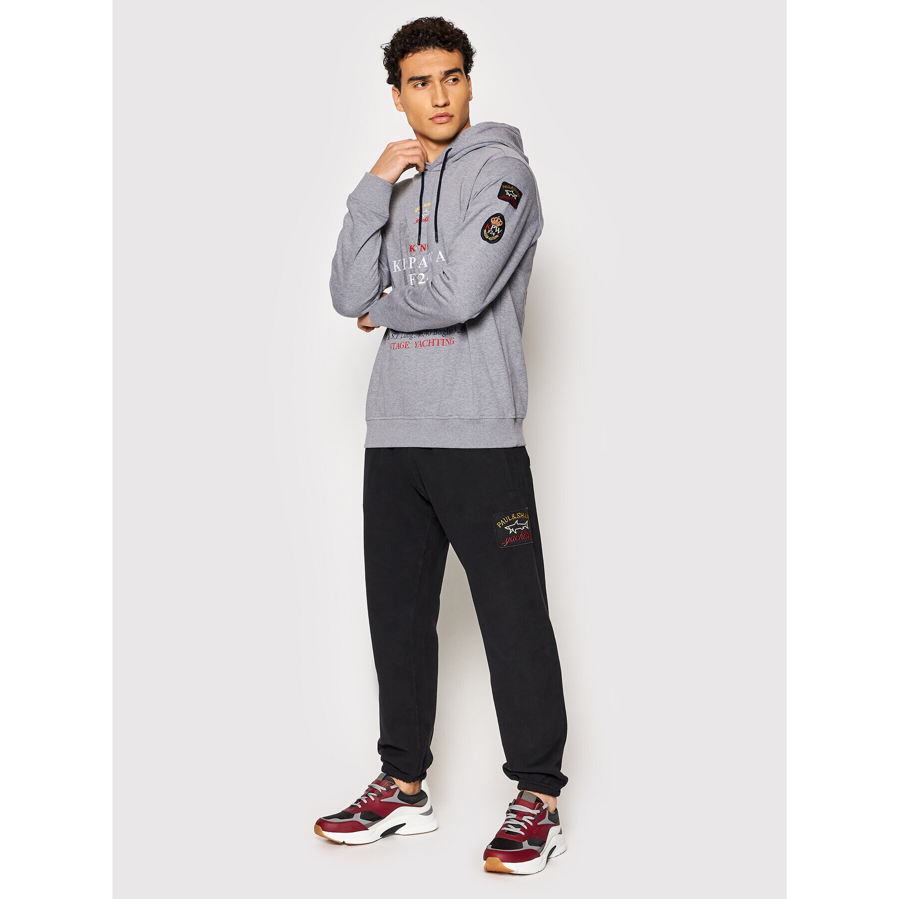 Paul&Shark Долнище анцуг 11311991 Черен Regular Fit - Pepit.bg