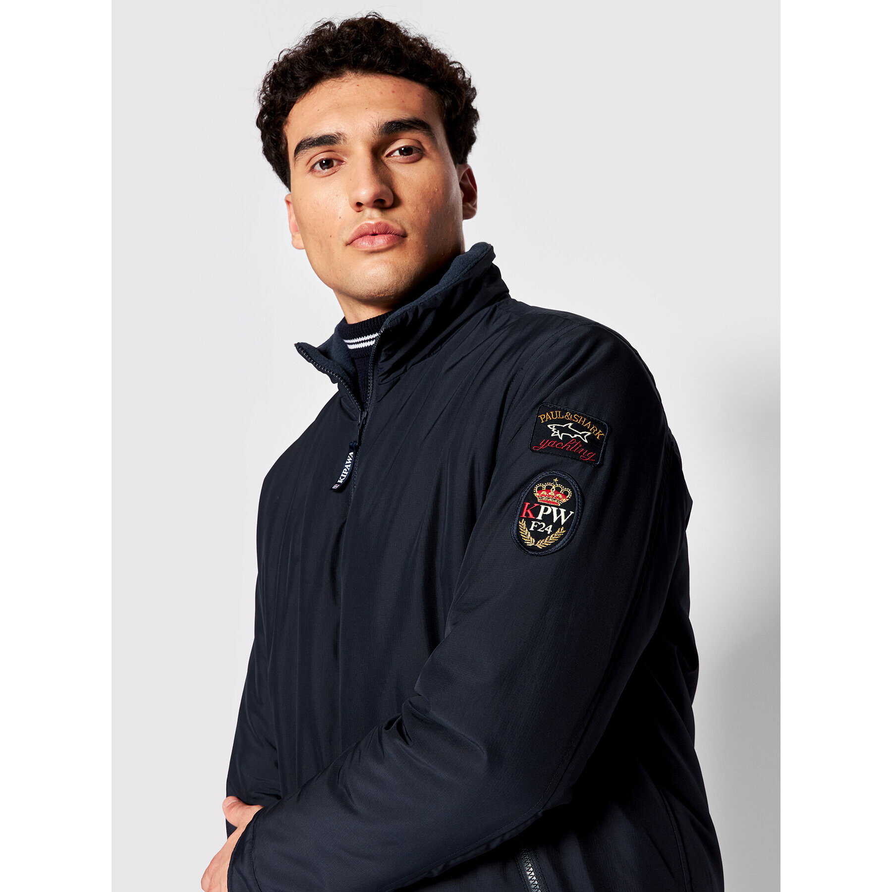 Paul&Shark Преходно яке 12312068 Тъмносин Regular Fit - Pepit.bg