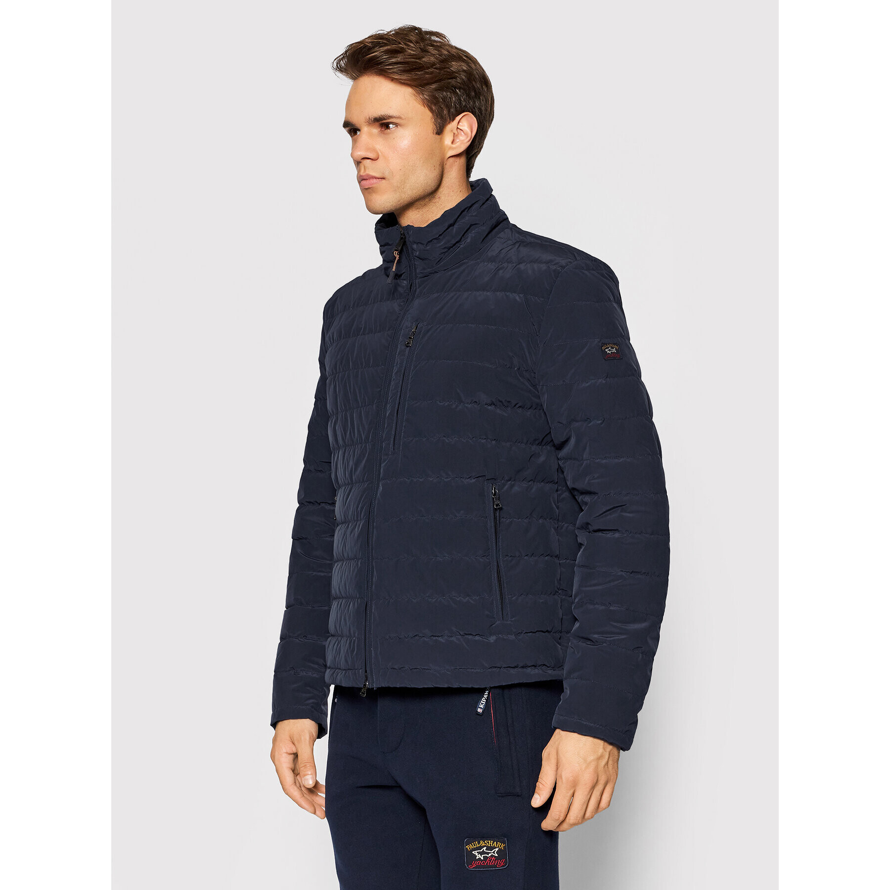 Paul&Shark Пухено яке 11312234 Тъмносин Regular Fit - Pepit.bg