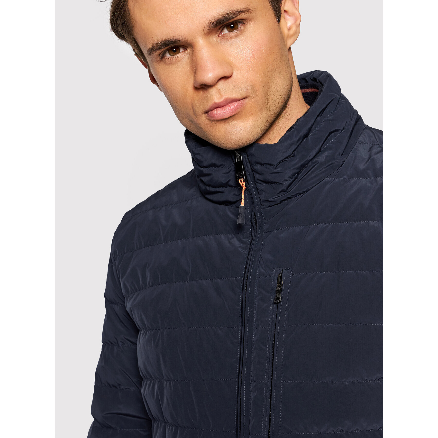 Paul&Shark Пухено яке 11312234 Тъмносин Regular Fit - Pepit.bg