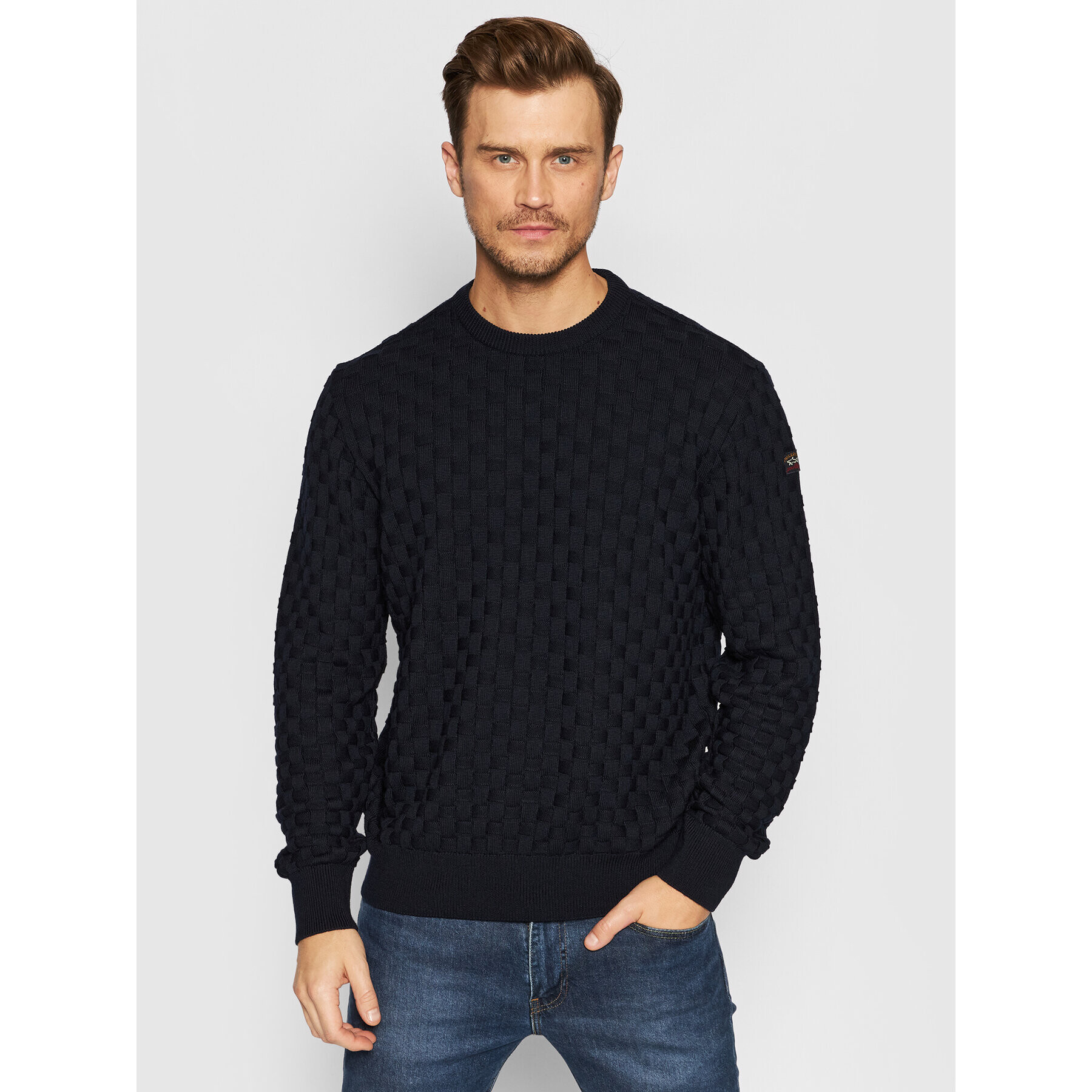 Paul&Shark Пуловер 11311082 Тъмносин Regular Fit - Pepit.bg