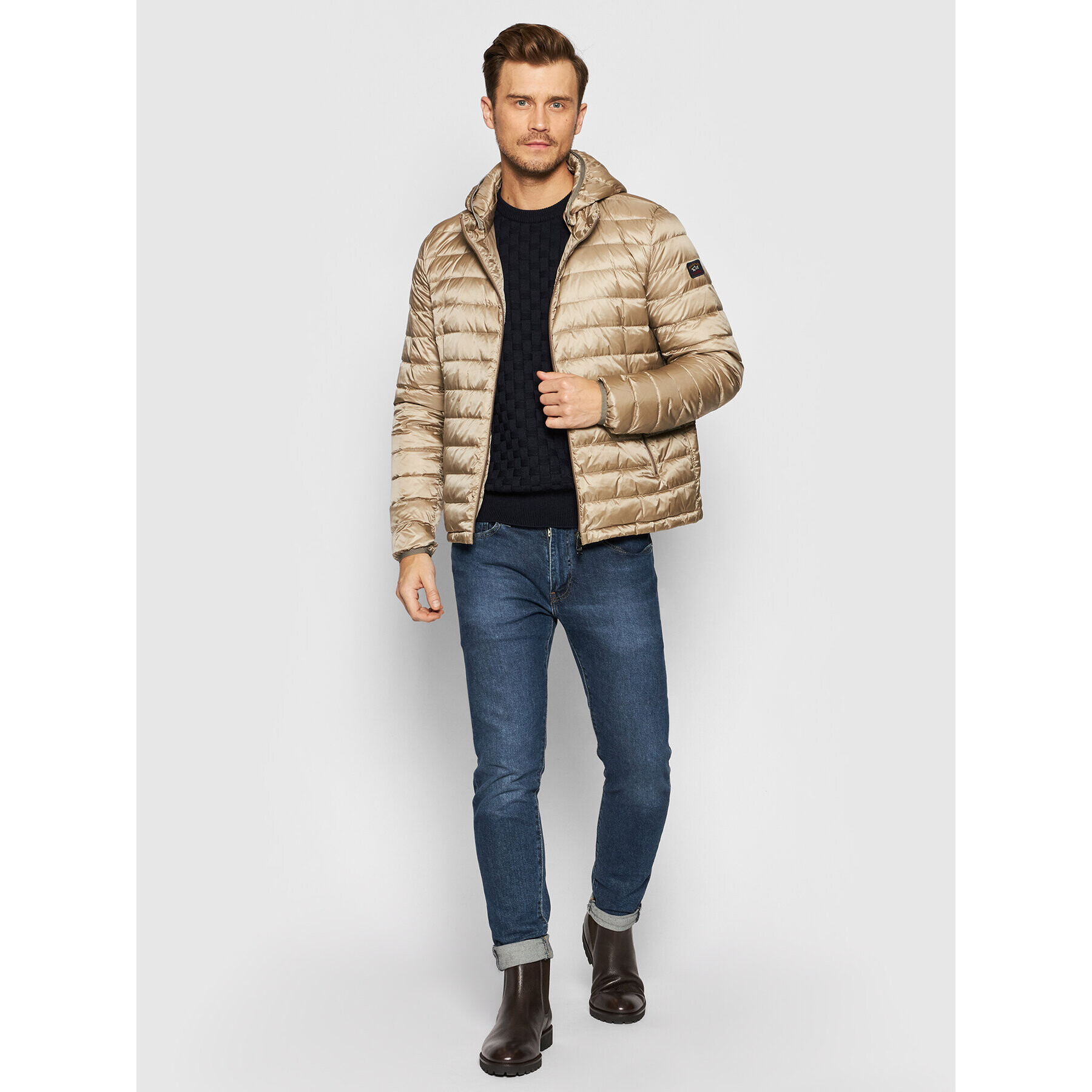 Paul&Shark Пуловер 11311082 Тъмносин Regular Fit - Pepit.bg