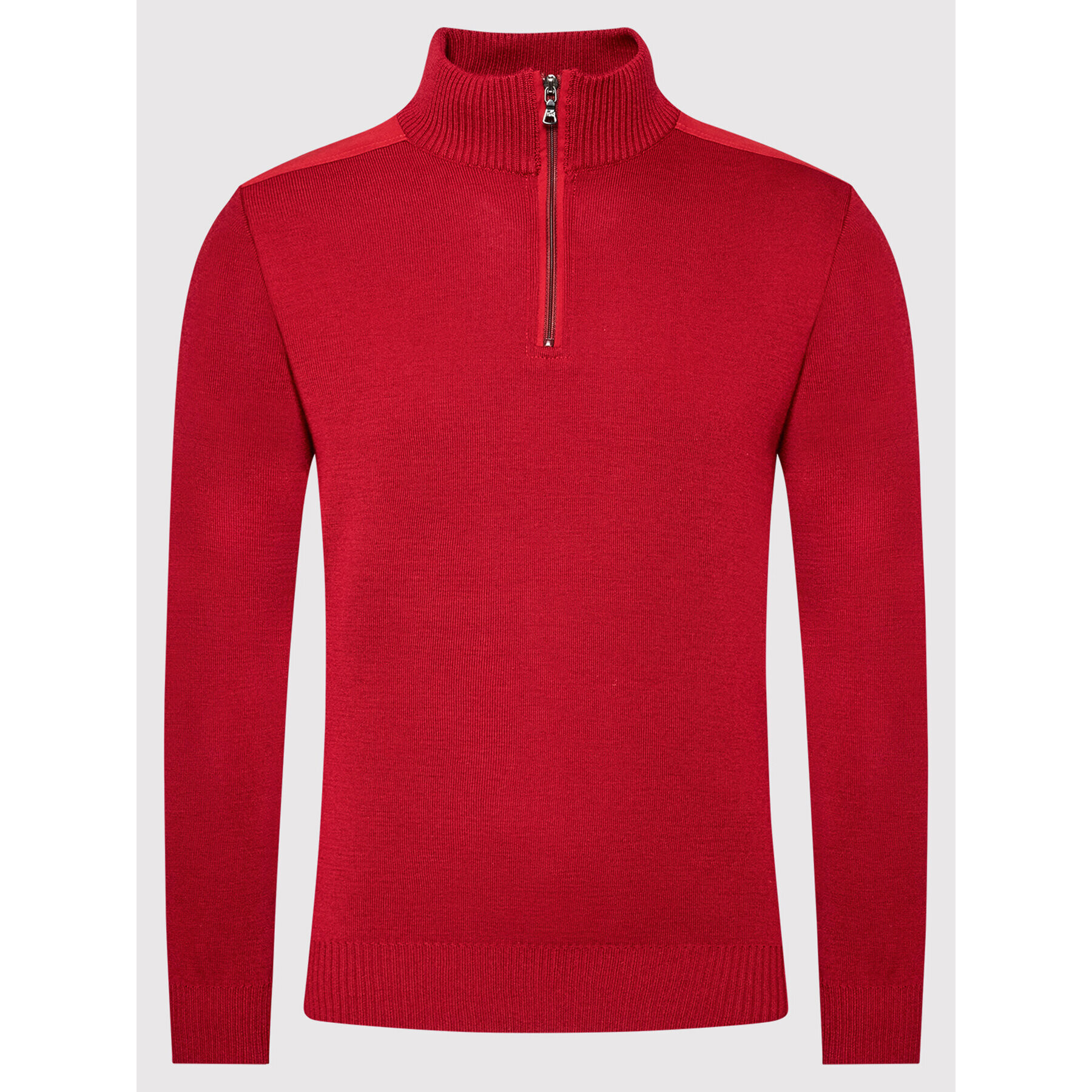 Paul&Shark Пуловер C0P1028 Бордо Regular Fit - Pepit.bg