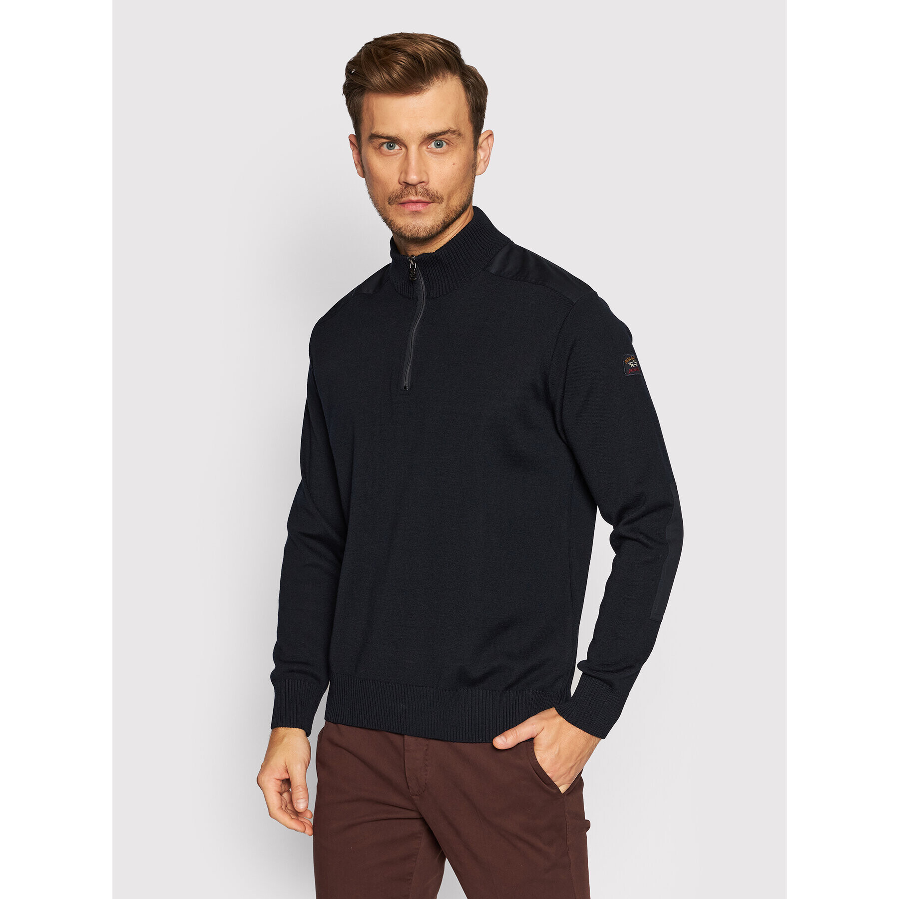 Paul&Shark Пуловер C0P1028 Тъмносин Regular Fit - Pepit.bg