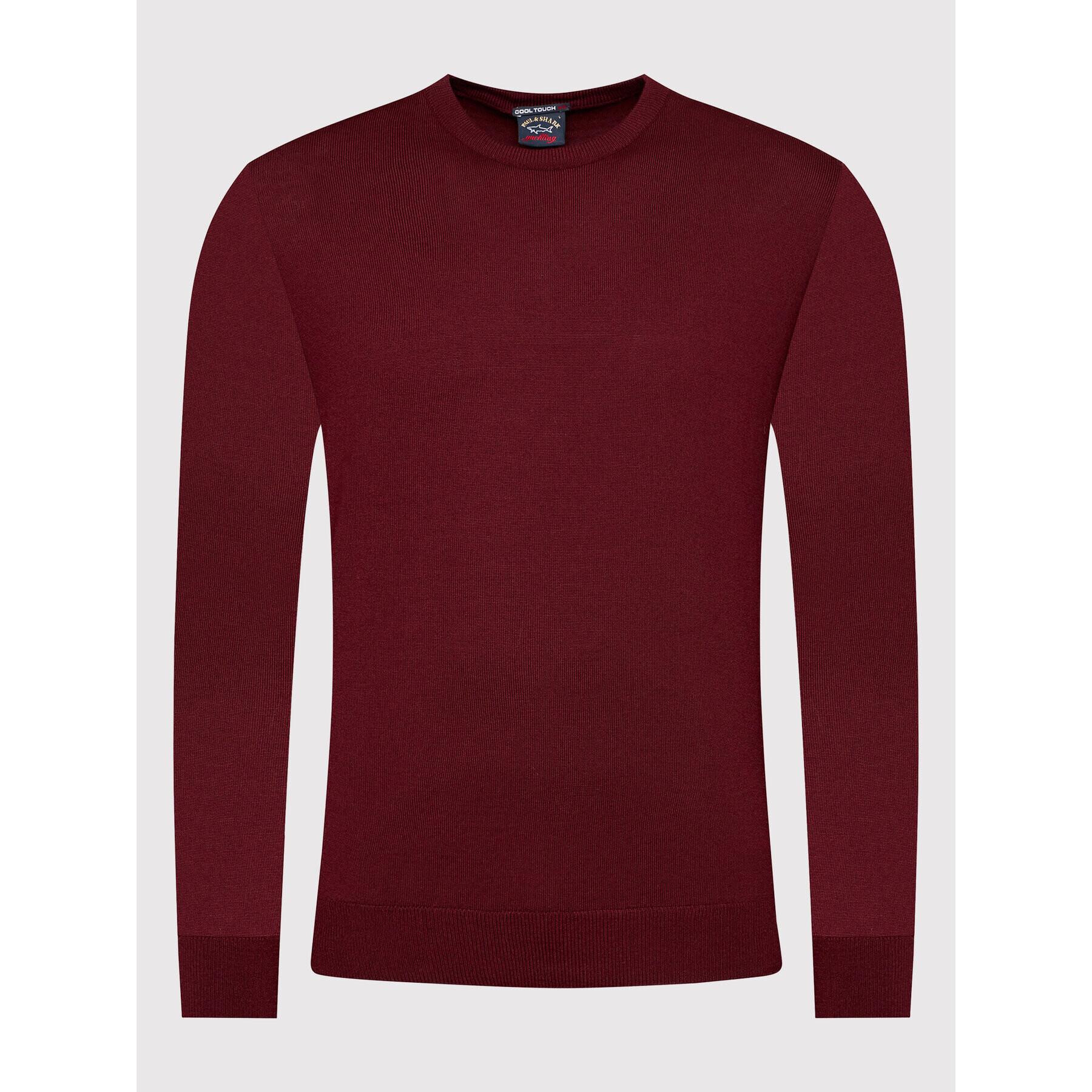 Paul&Shark Пуловер C0P1040 Бордо Regular Fit - Pepit.bg