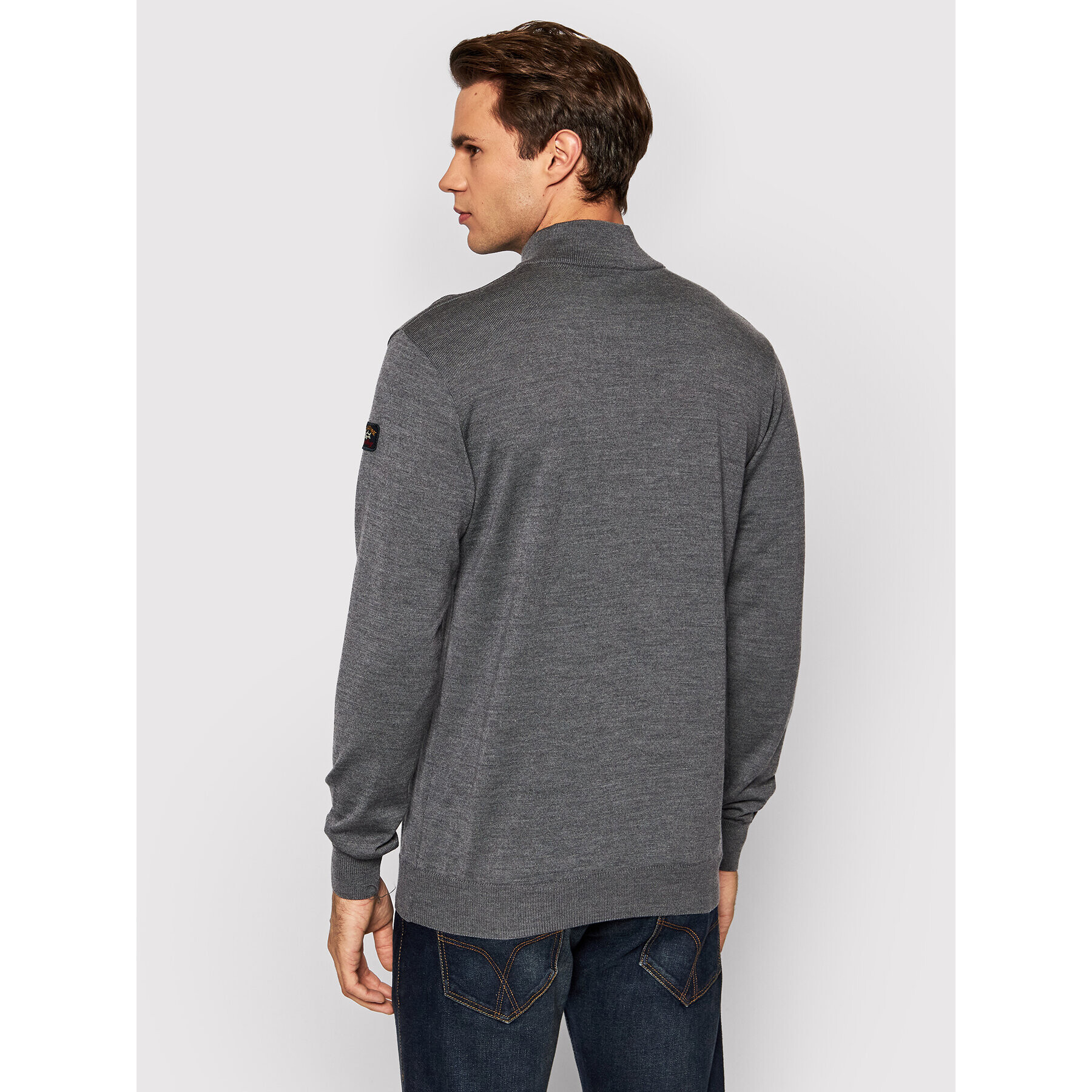 Paul&Shark Пуловер C0P1043 Сив Regular Fit - Pepit.bg