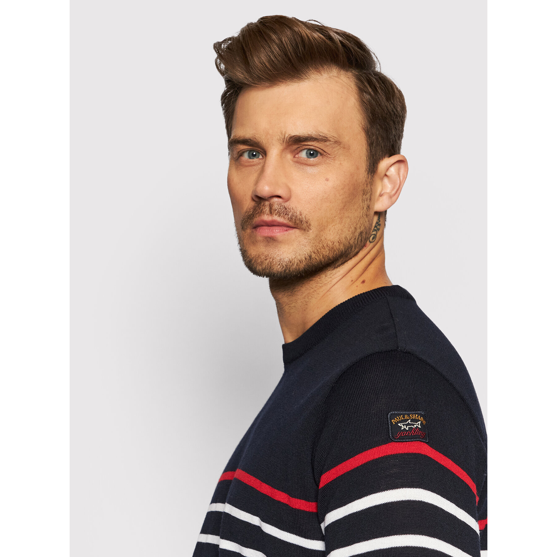 Paul&Shark Пуловер C0P1046 Тъмносин Regular Fit - Pepit.bg