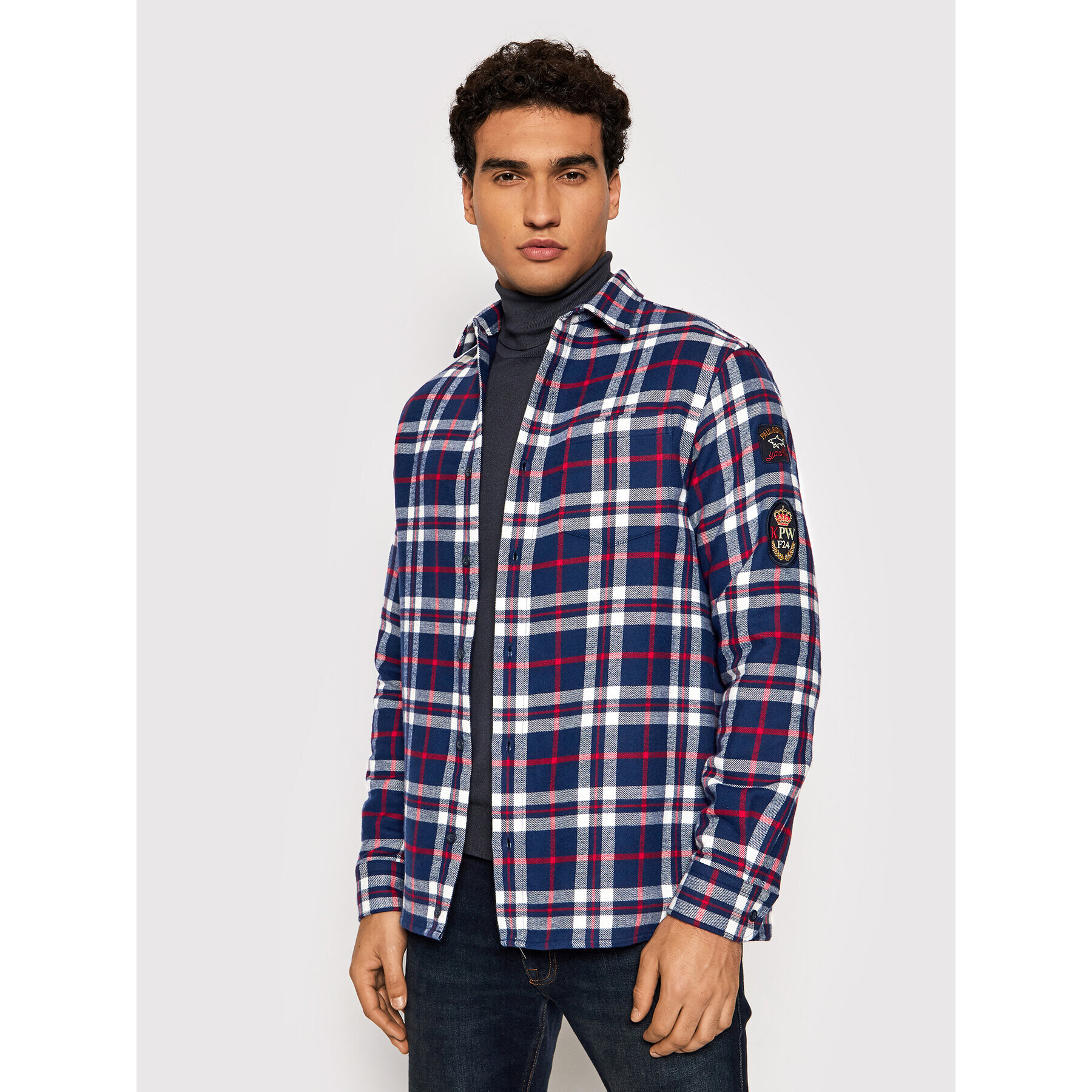 Paul&Shark Риза 11313168 Тъмносин Regular Fit - Pepit.bg