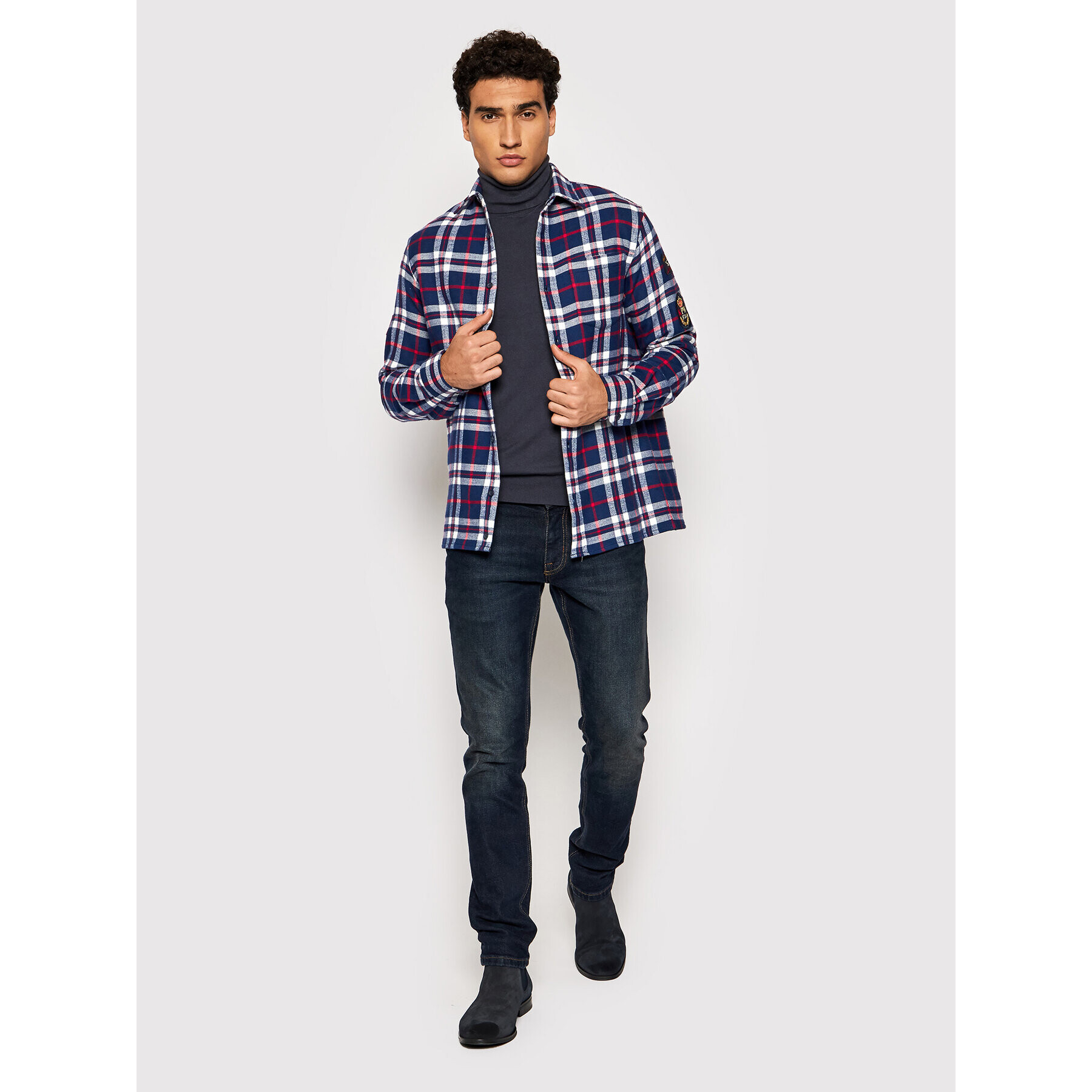 Paul&Shark Риза 11313168 Тъмносин Regular Fit - Pepit.bg