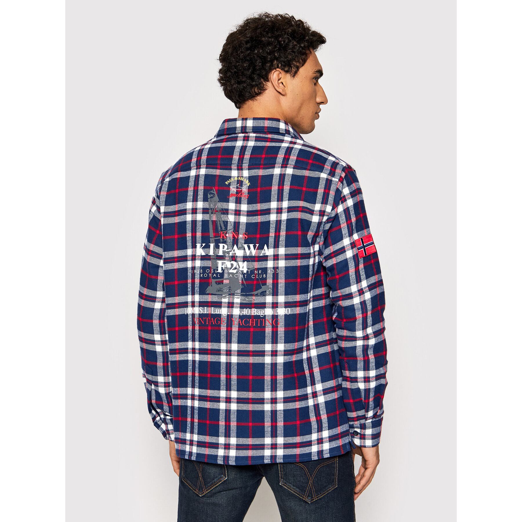 Paul&Shark Риза 11313168 Тъмносин Regular Fit - Pepit.bg