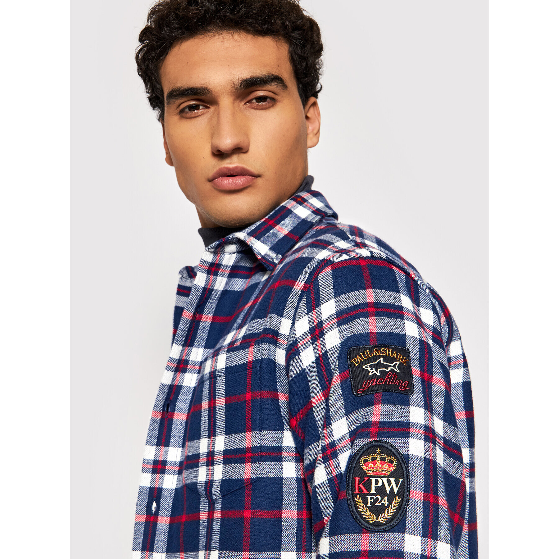 Paul&Shark Риза 11313168 Тъмносин Regular Fit - Pepit.bg