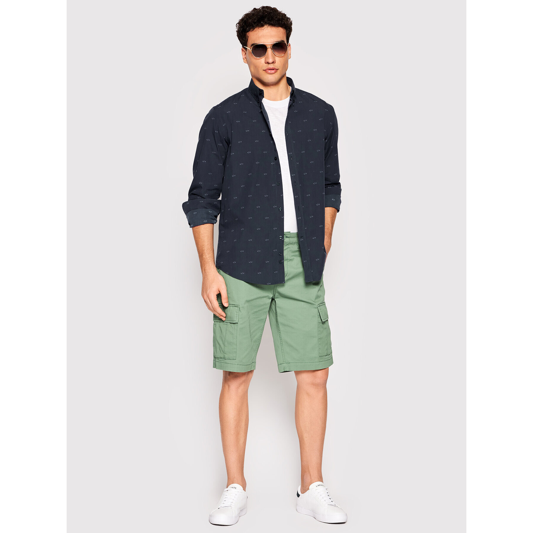 Paul&Shark Риза C0P3061 Тъмносин Slim Fit - Pepit.bg