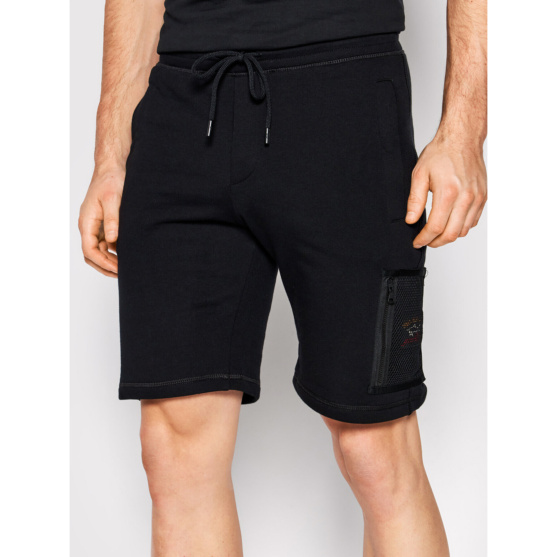 Paul&Shark Спортни шорти 22411917 Черен Regular Fit - Pepit.bg