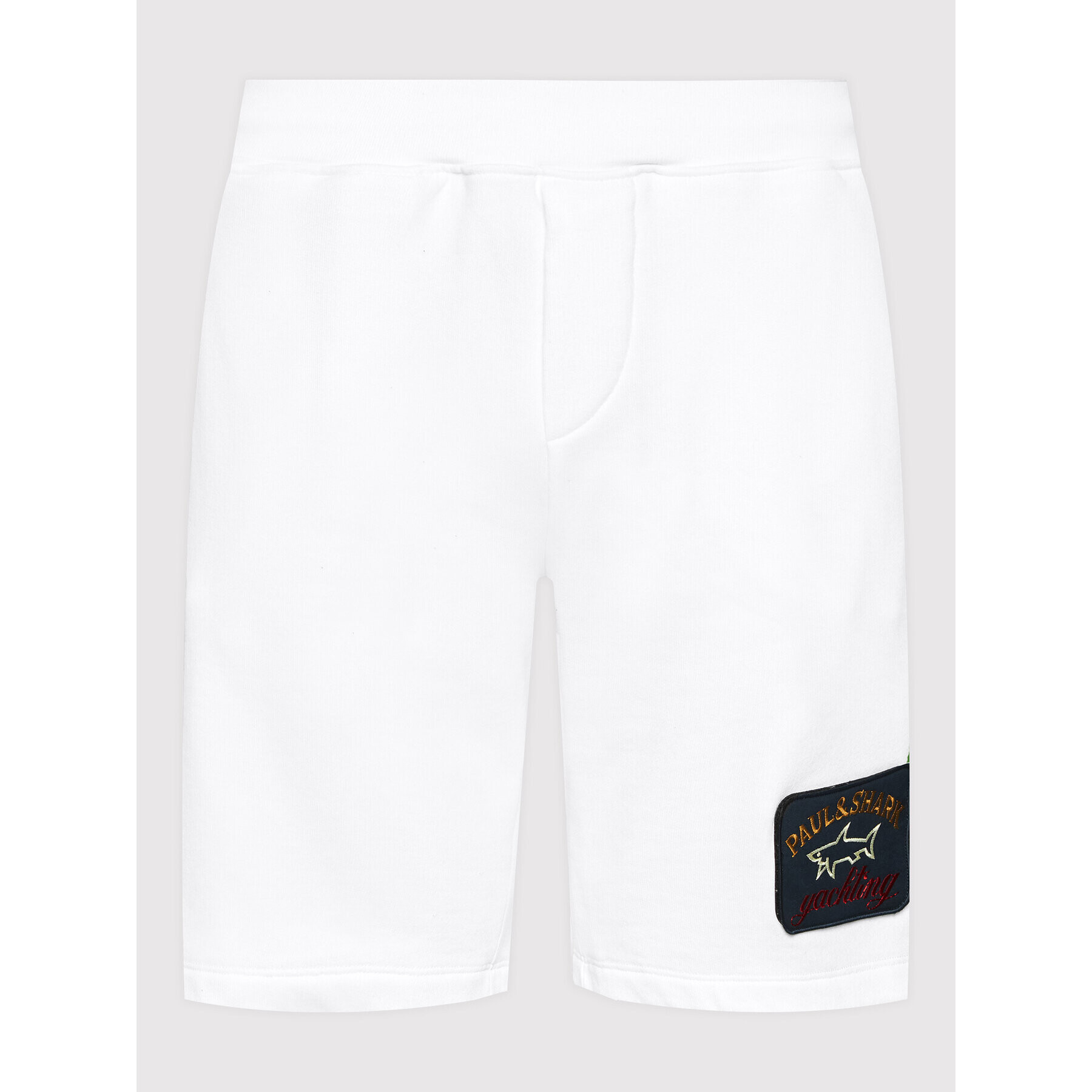 Paul&Shark Спортни шорти 22411928 Бял Oversize - Pepit.bg