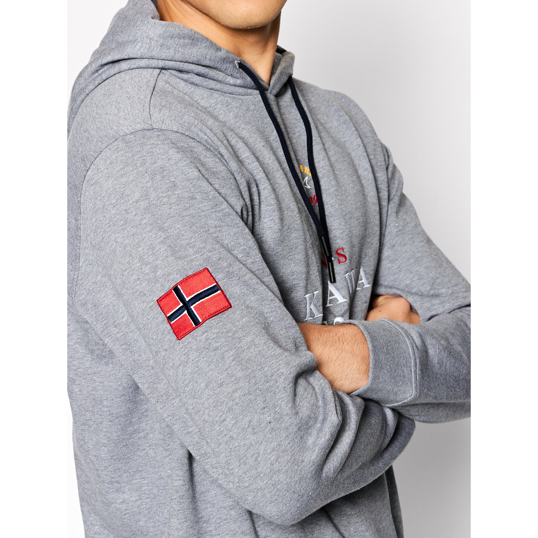Paul&Shark Суитшърт 11311908 Сив Regular Fit - Pepit.bg