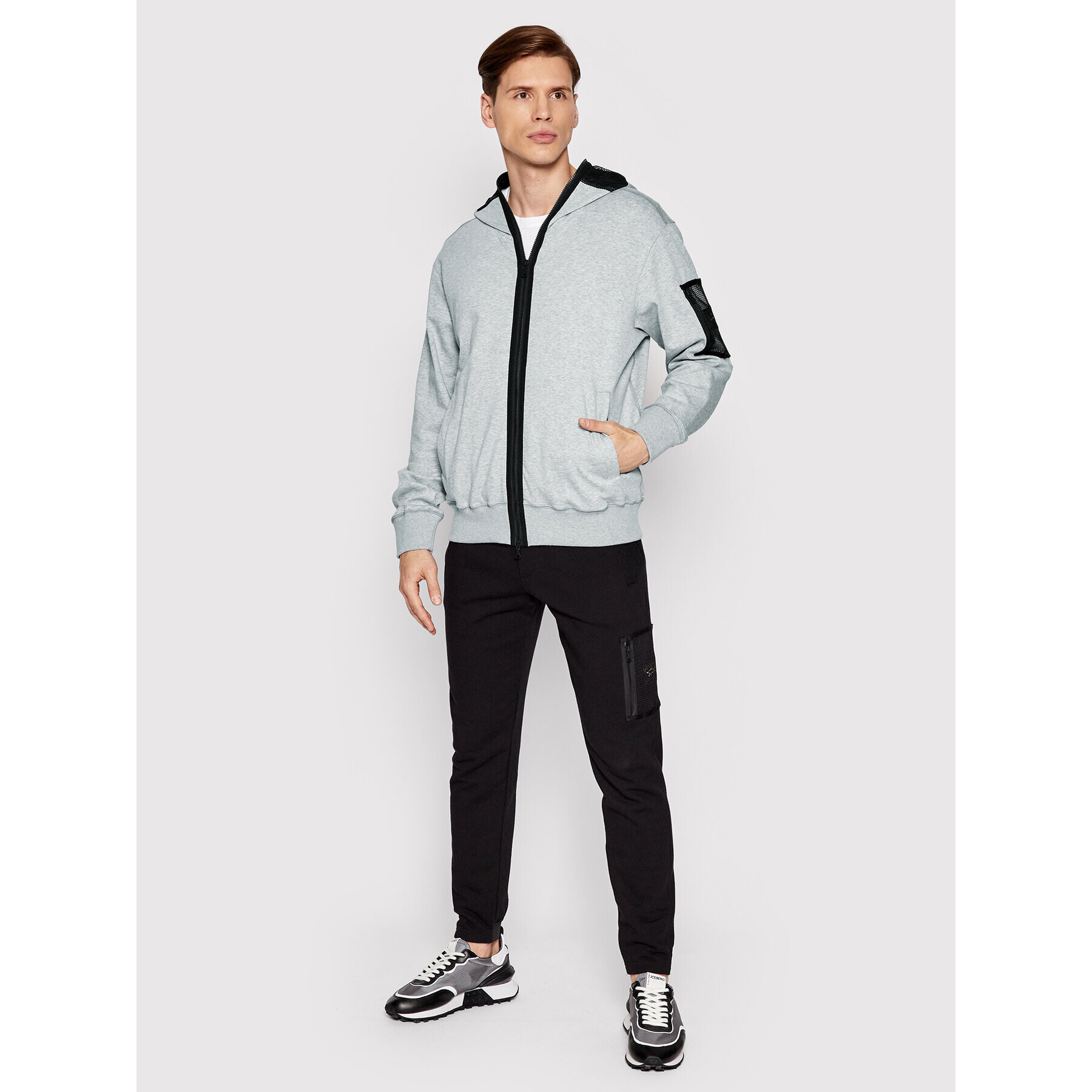 Paul&Shark Суитшърт 22411918 Сив Regular Fit - Pepit.bg